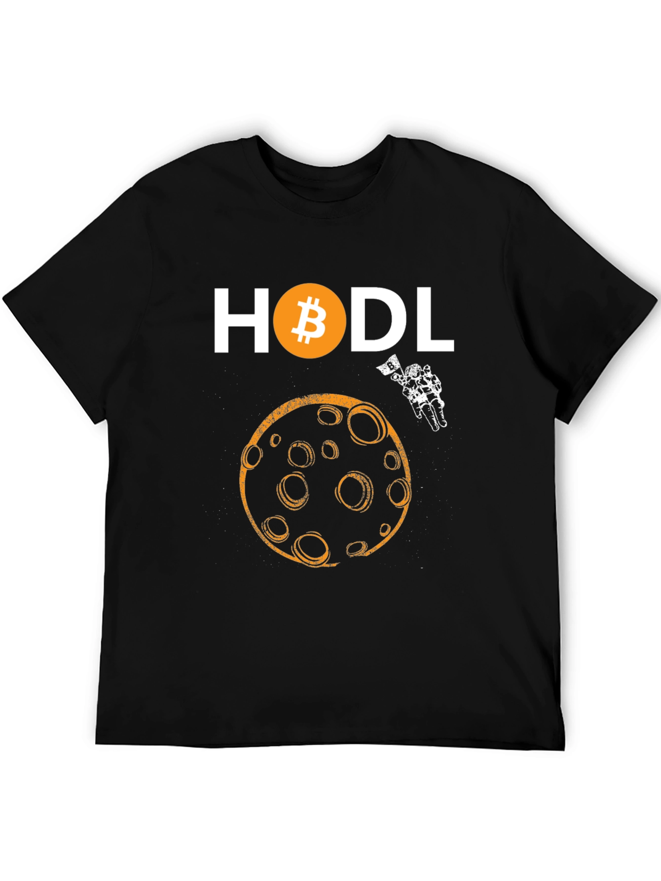 HODL Bitcoin Moon Graphic Tee