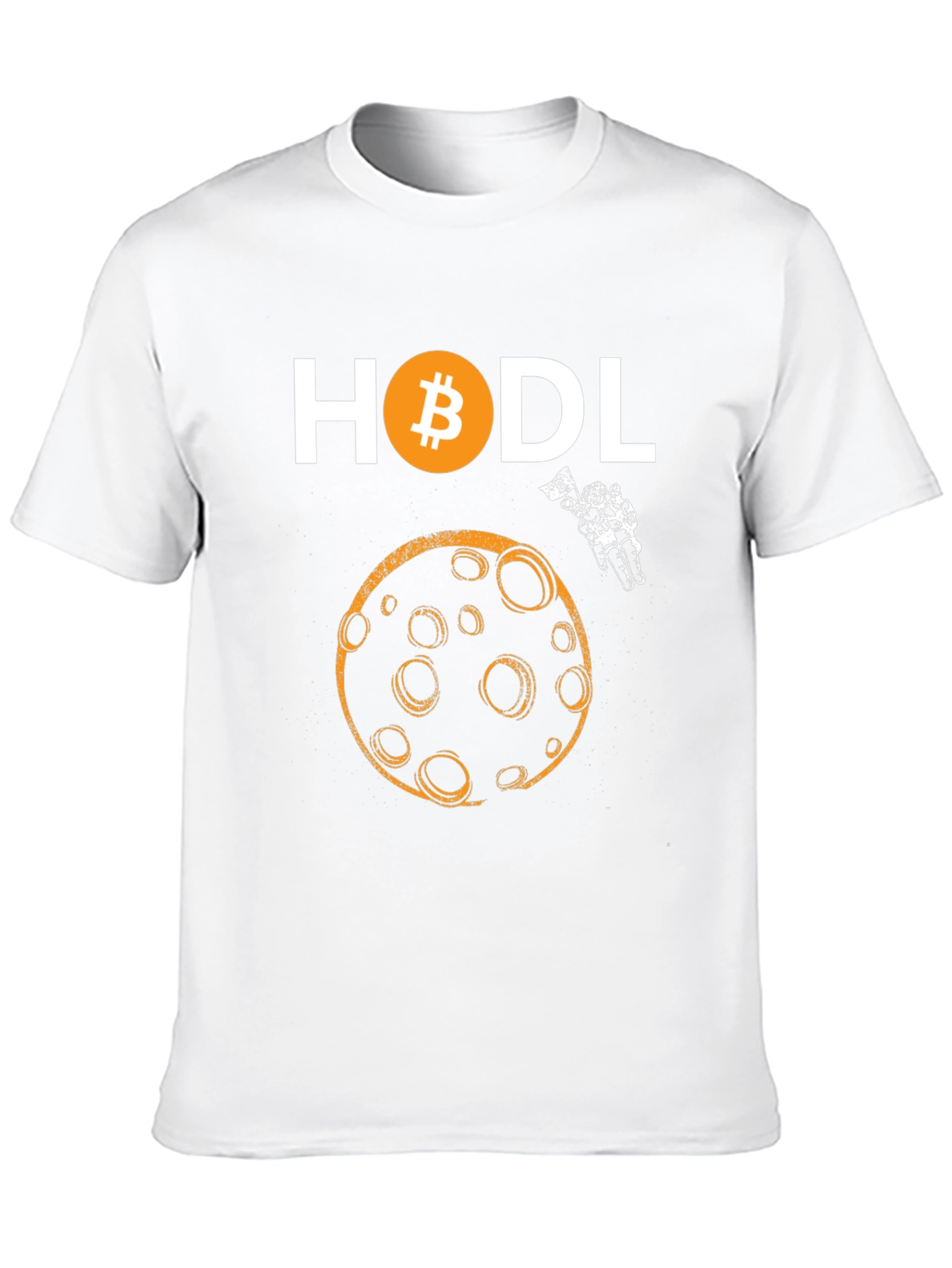 HODL Bitcoin Moon Graphic Tee