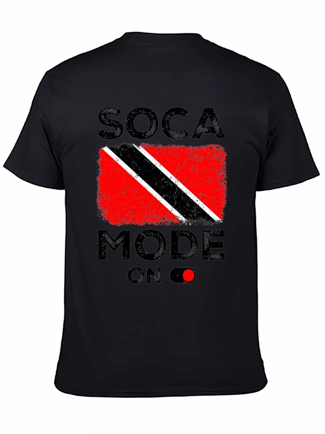 Soca Mode On Flag Graphic T-Shirt