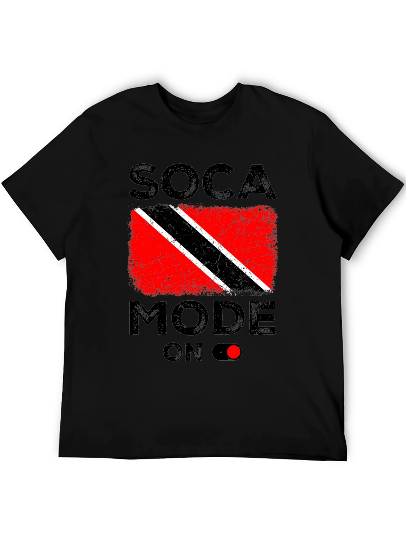 Soca Mode On Flag Graphic T-Shirt