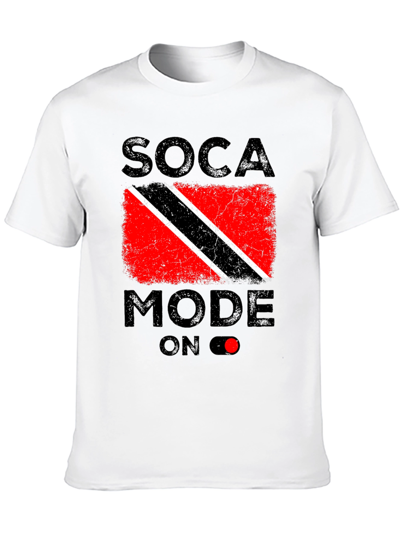Soca Mode On Flag Graphic T-Shirt