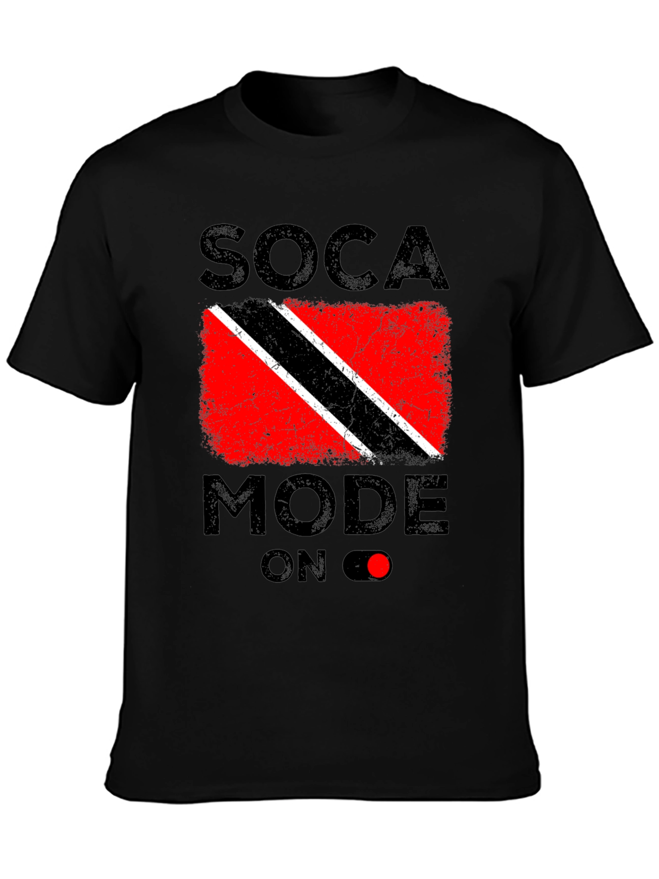 Soca Mode On Flag Graphic T-Shirt