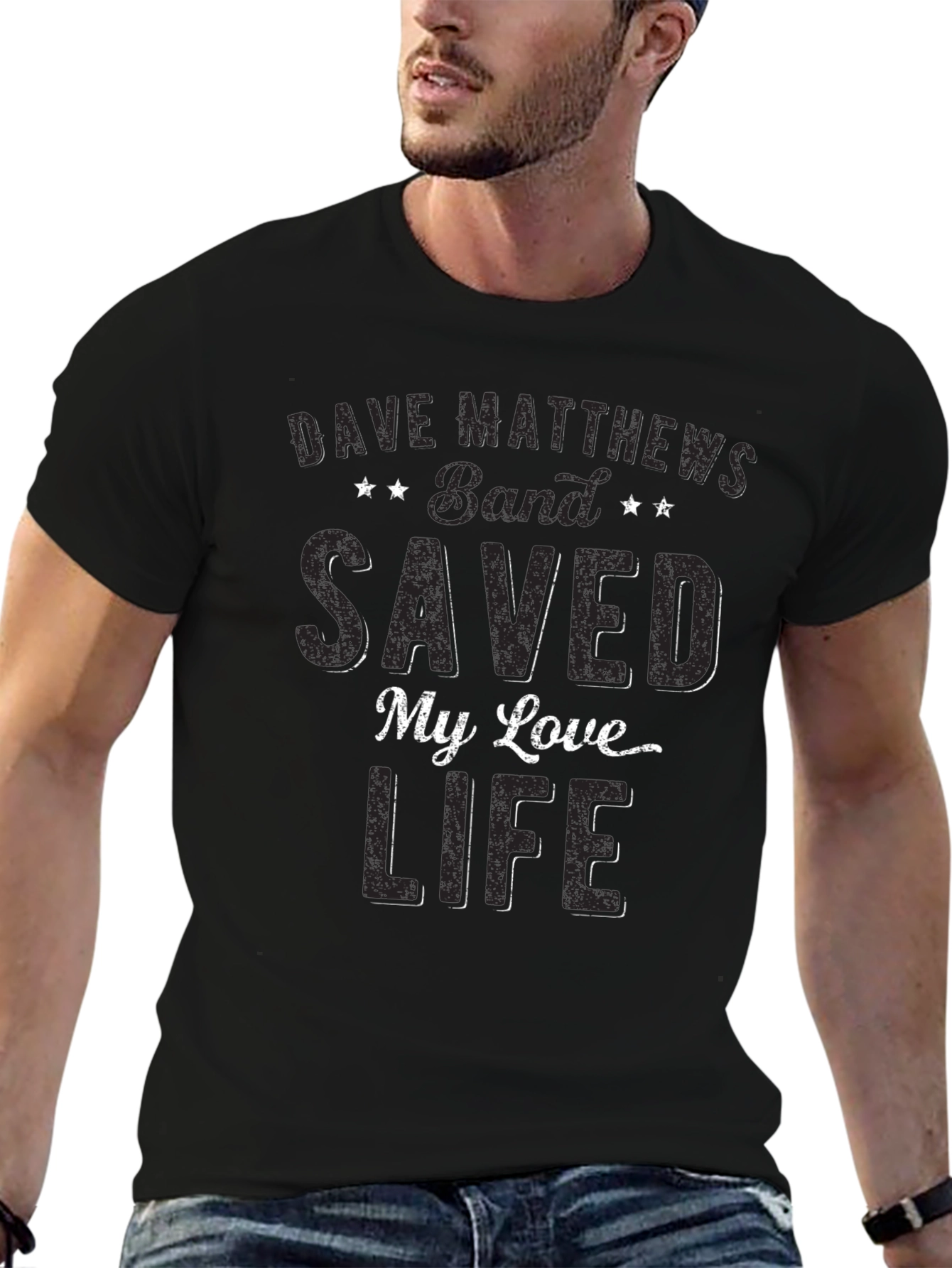 Dave Matthews Band Saved My Love Life Graphic T-Shirt
