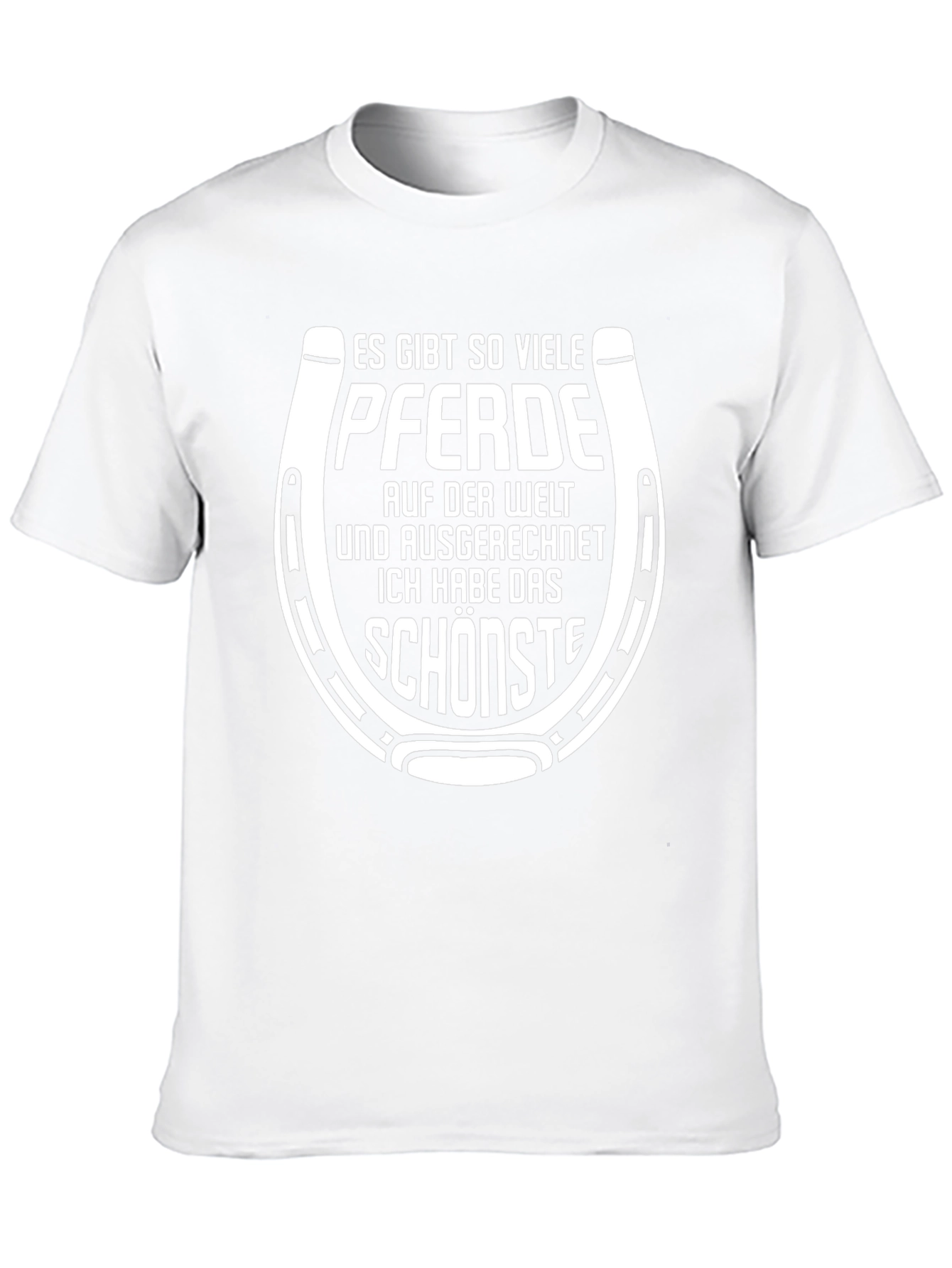 Horse Lover T-Shirt - Funny German Saying Design