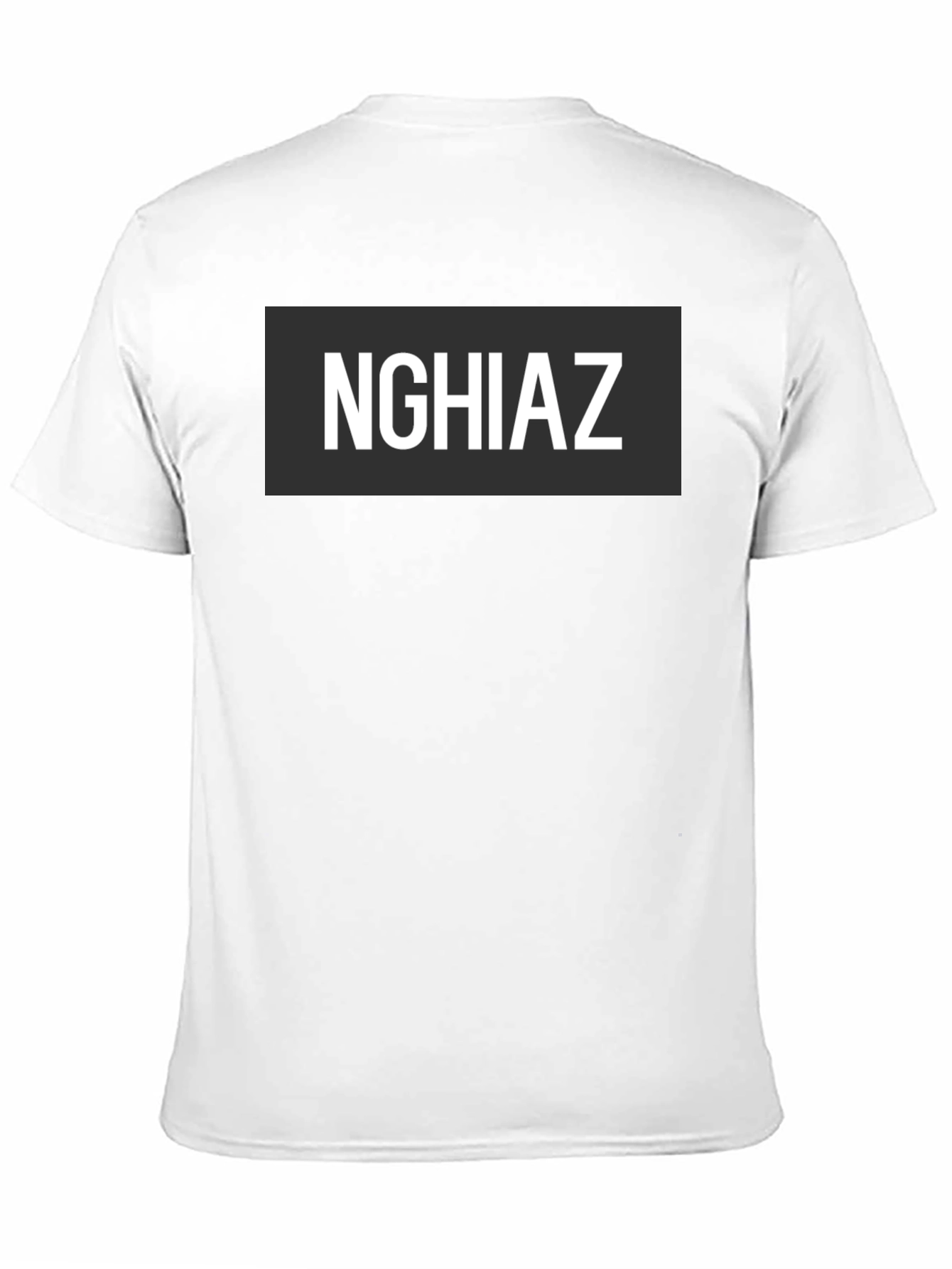 Nghiaz Black Graphic T-Shirt