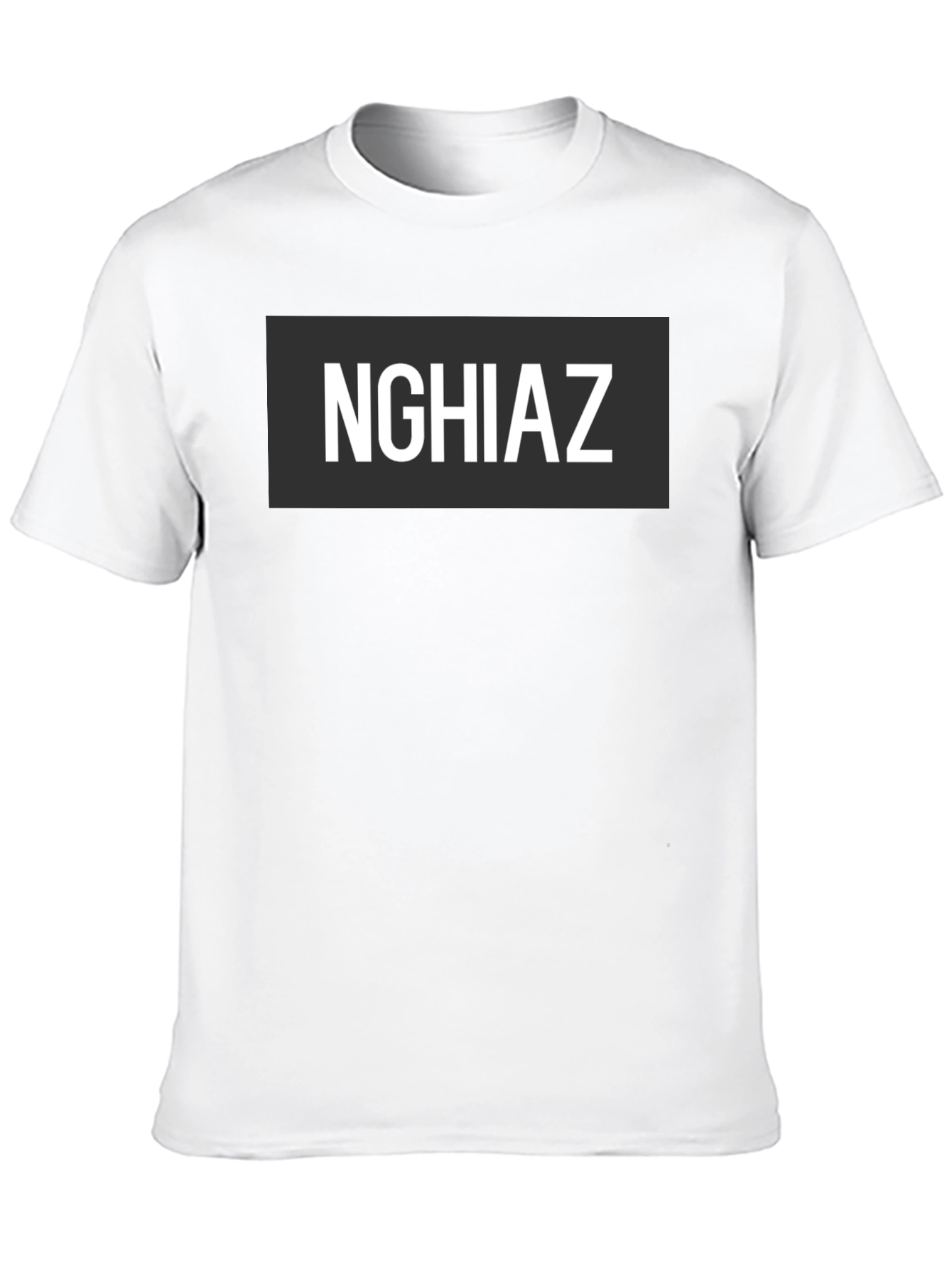 Nghiaz Black Graphic T-Shirt