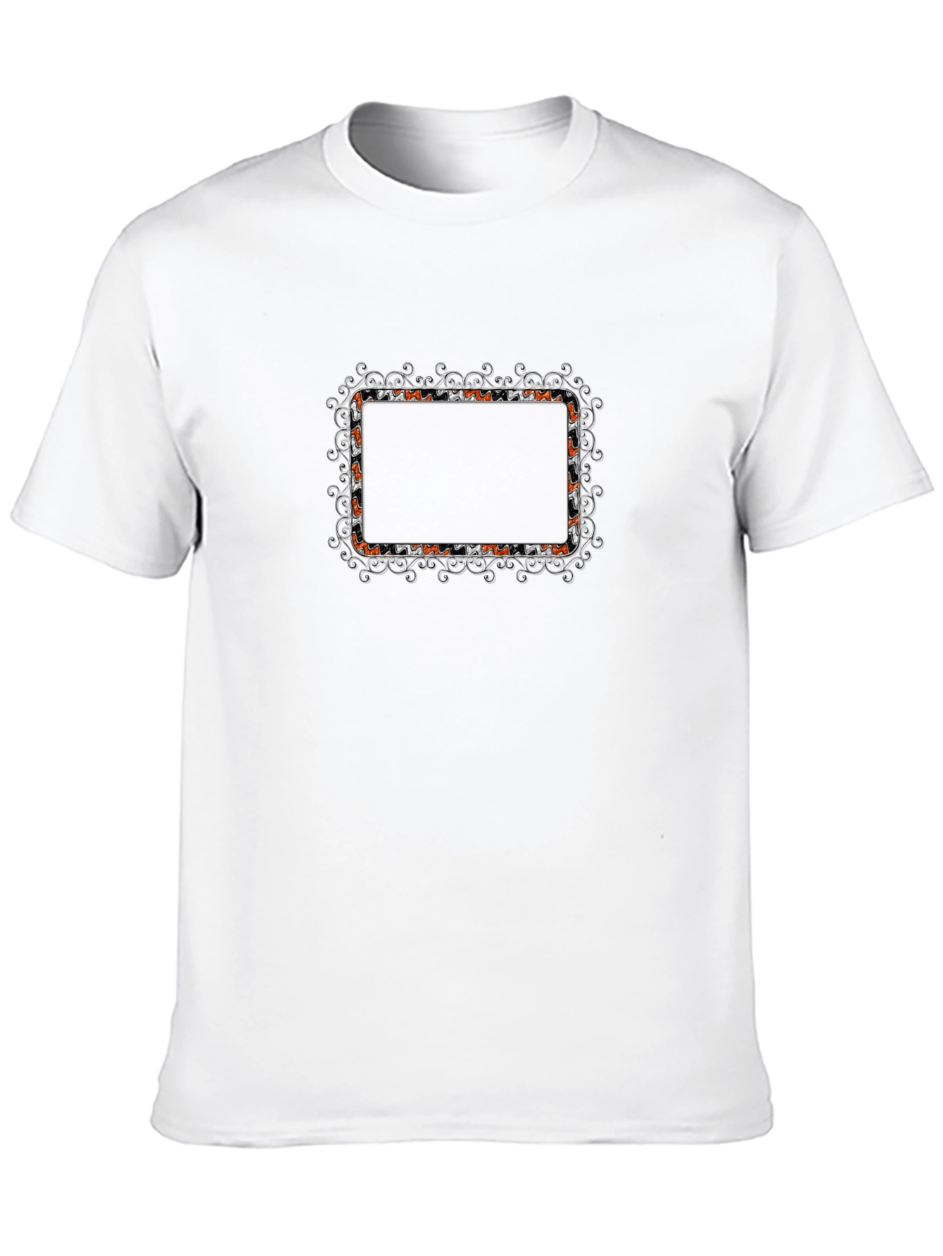 Ornate Frame T-Shirt - Stylish Design
