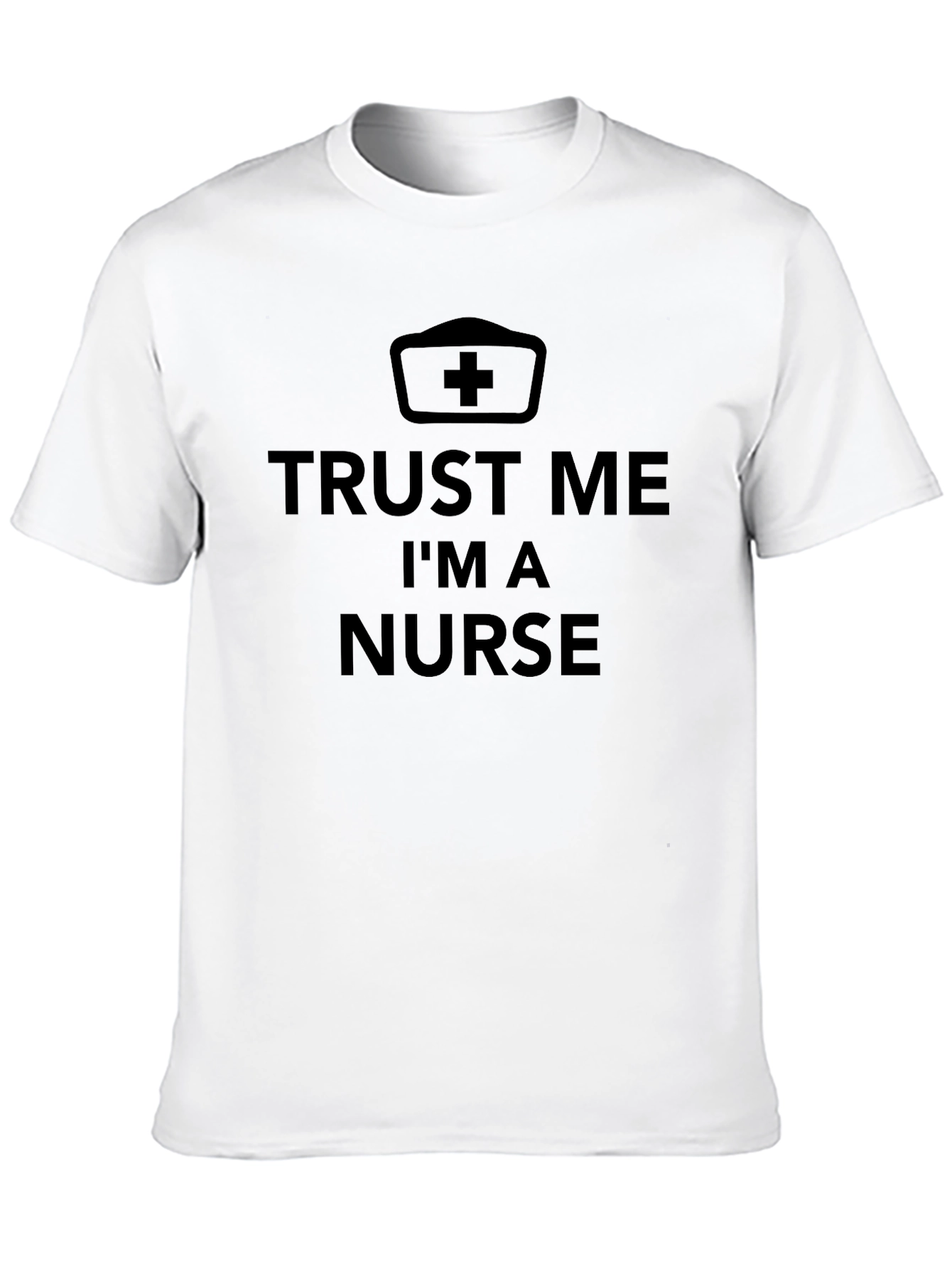 Trust Me Im A Nurse Black T-Shirt