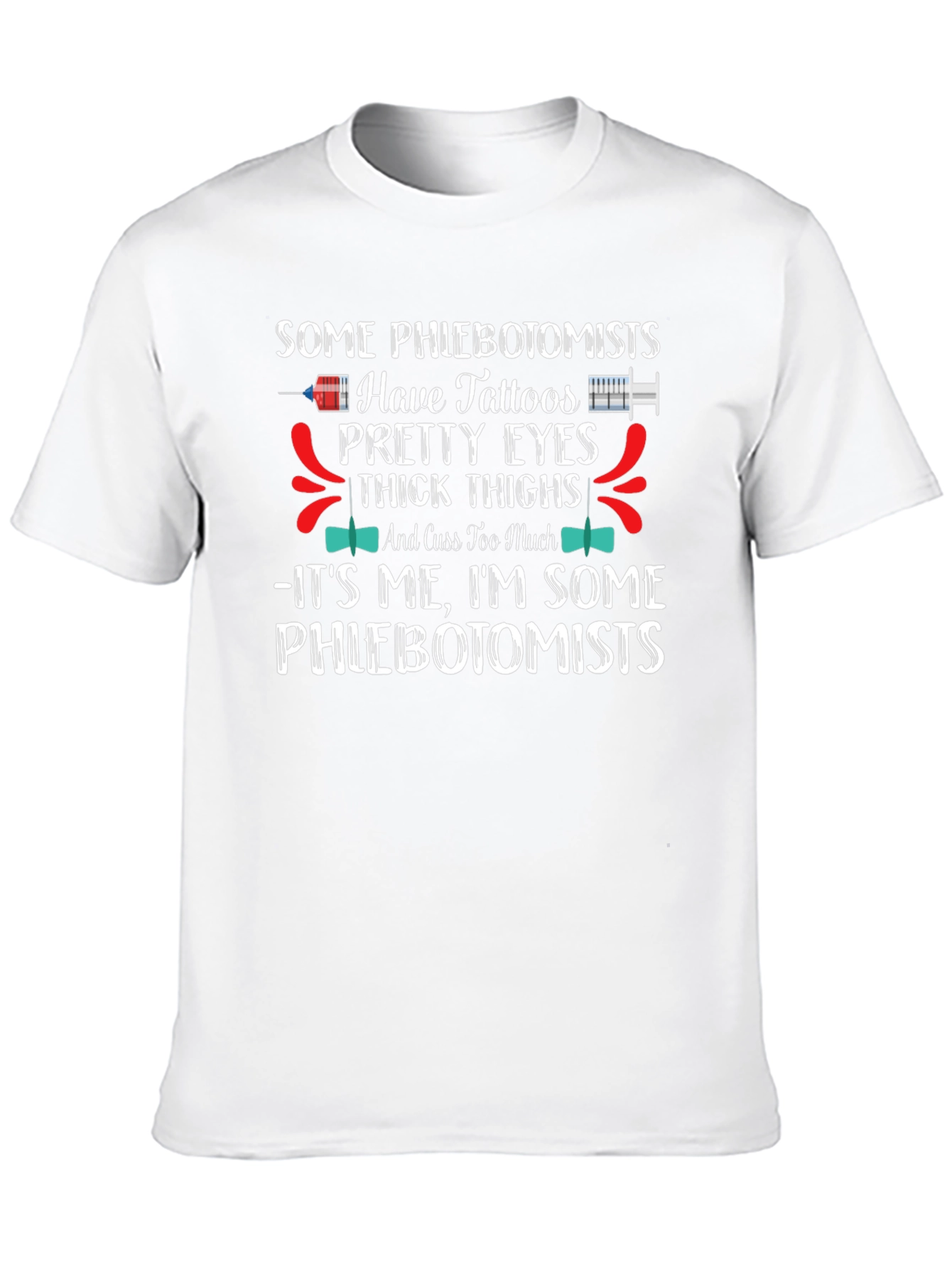 Phlebotomist Tattooed Graphic Tee