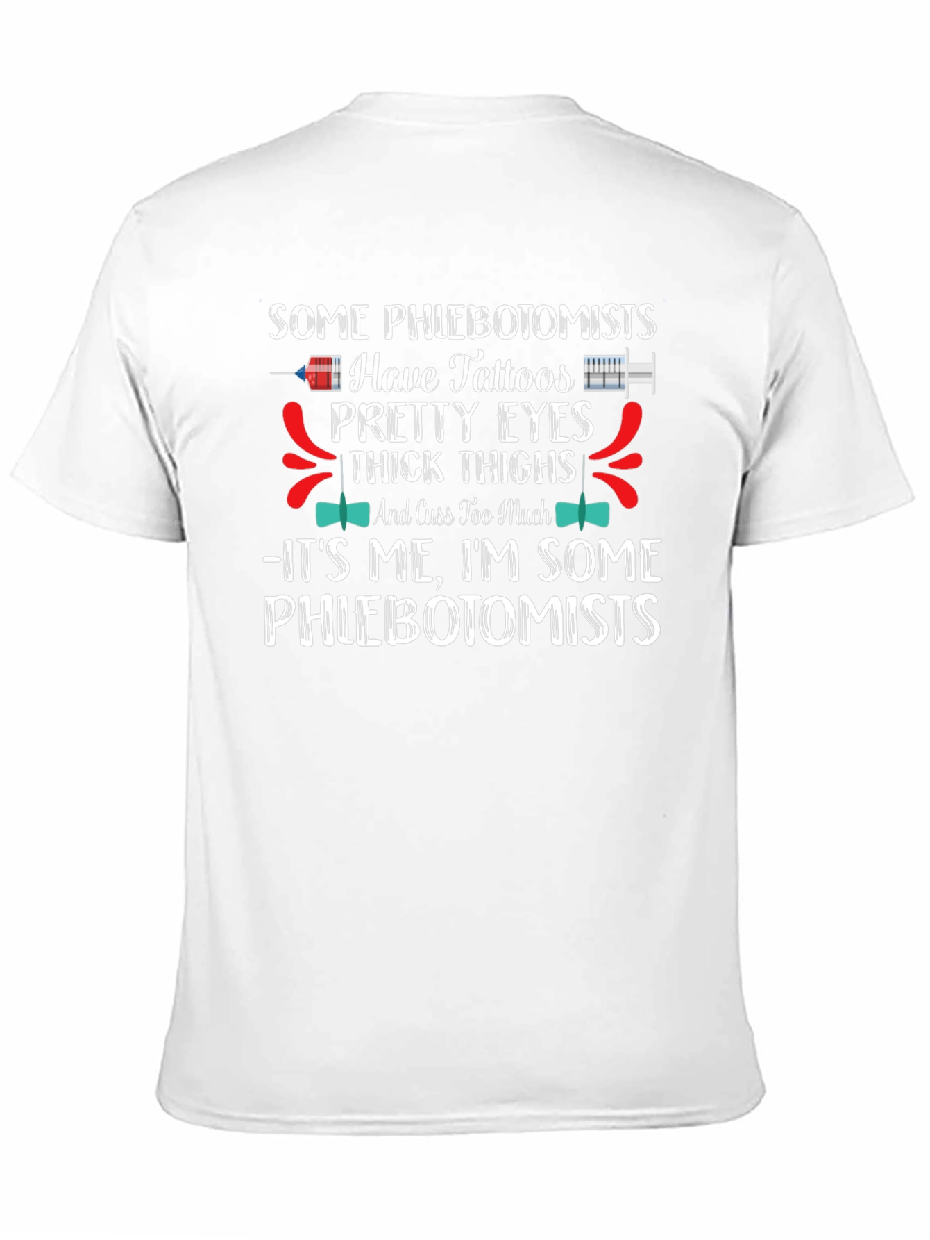 Phlebotomist Tattooed Graphic Tee