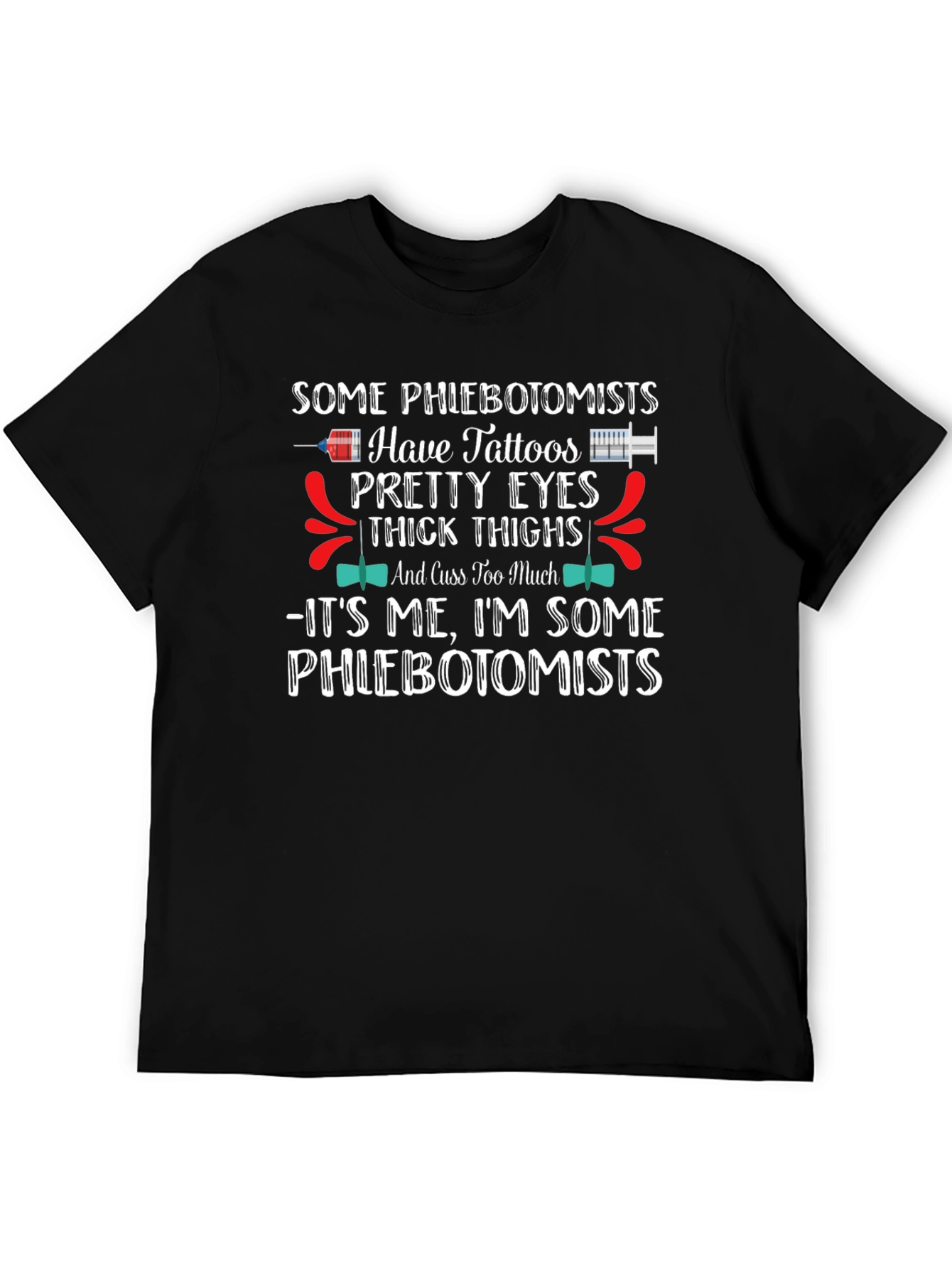 Phlebotomist Tattooed Graphic Tee