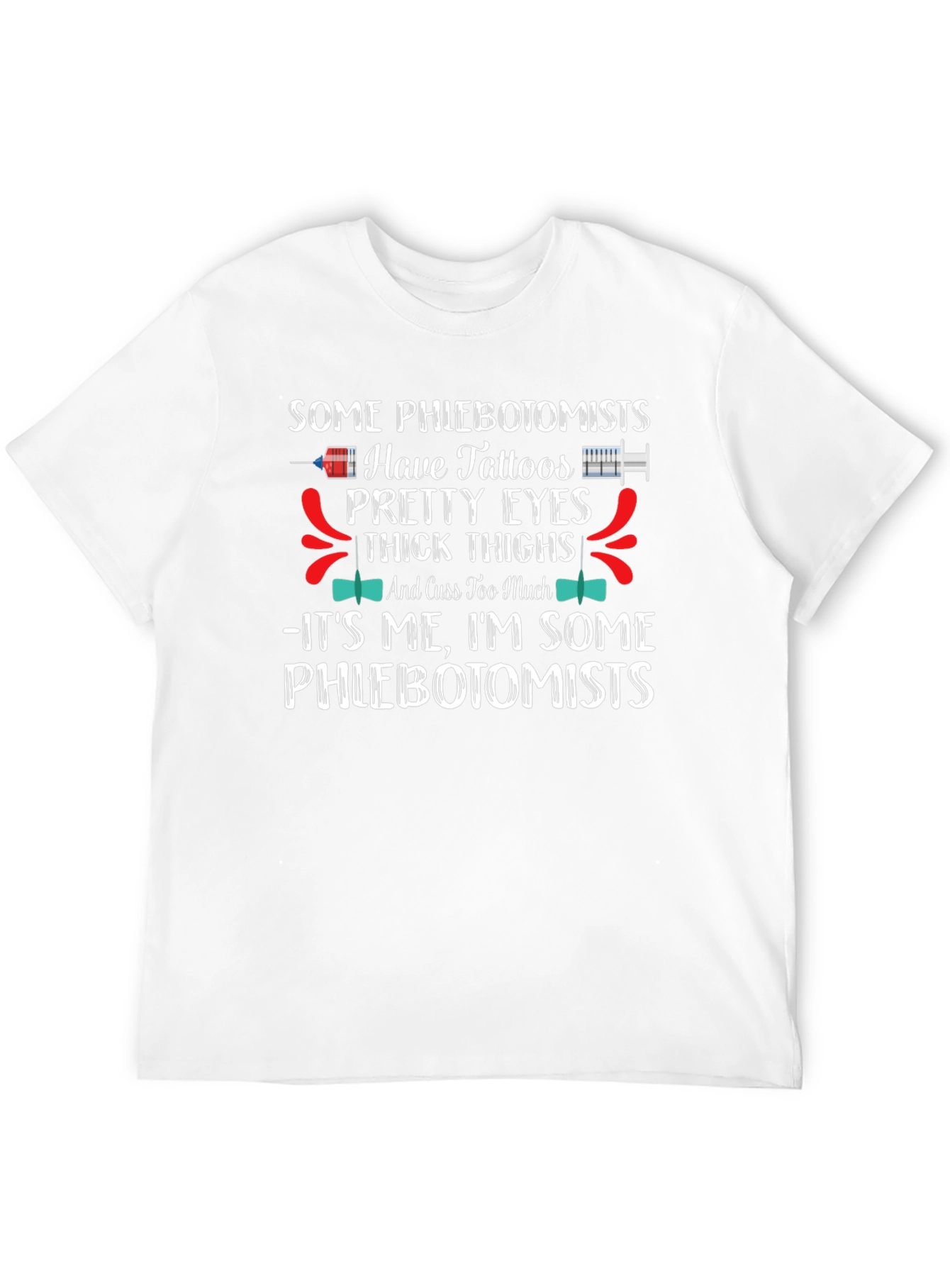 Phlebotomist Tattooed Graphic Tee