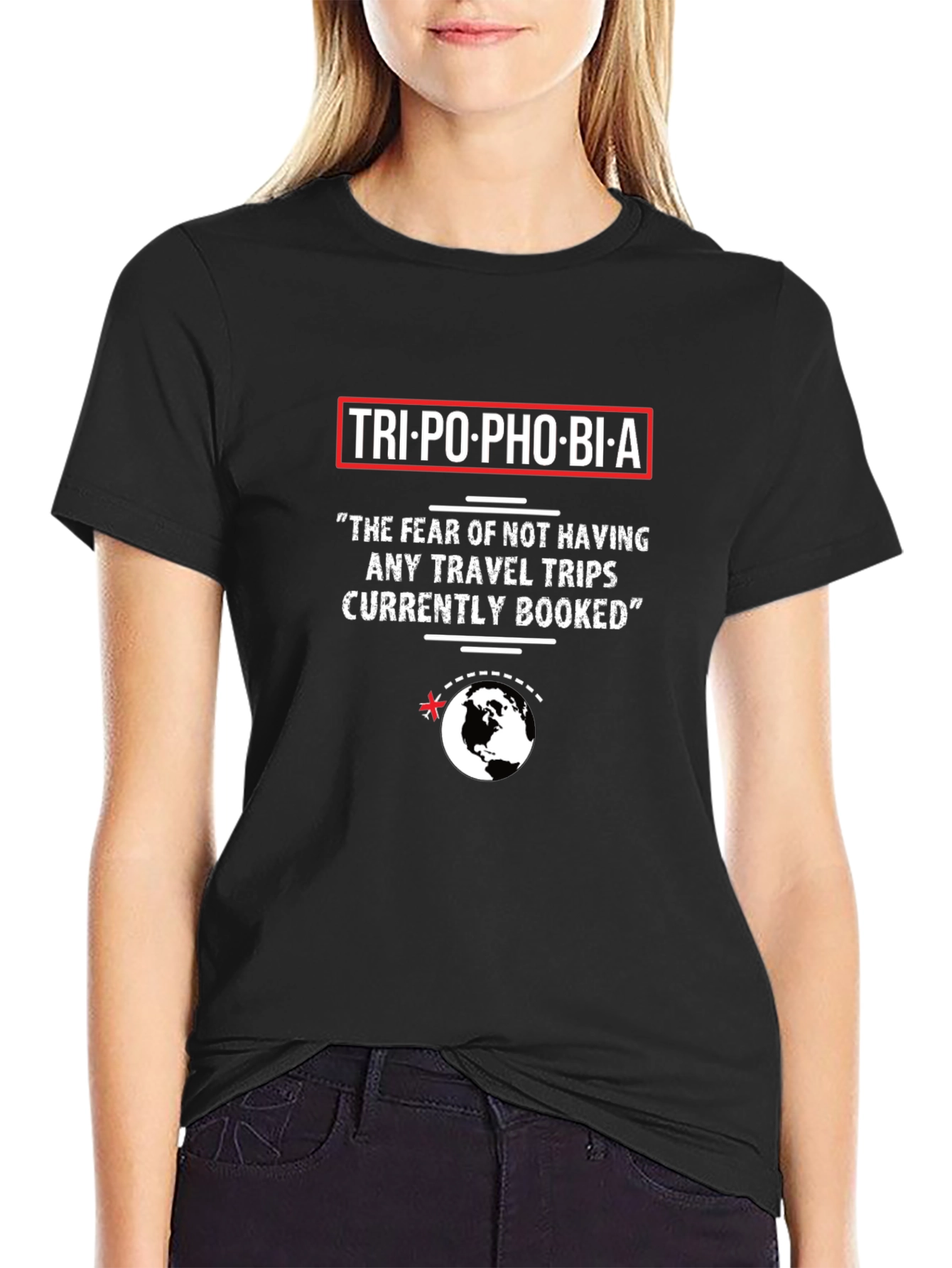 Tripophobia T-Shirt - Funny Travel Lover Tee