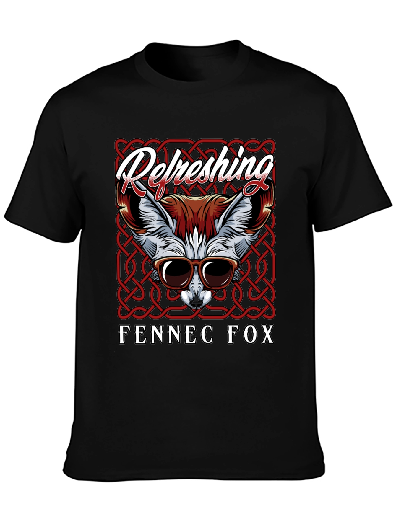 Refreshing Fennec Fox Graphic T-Shirt