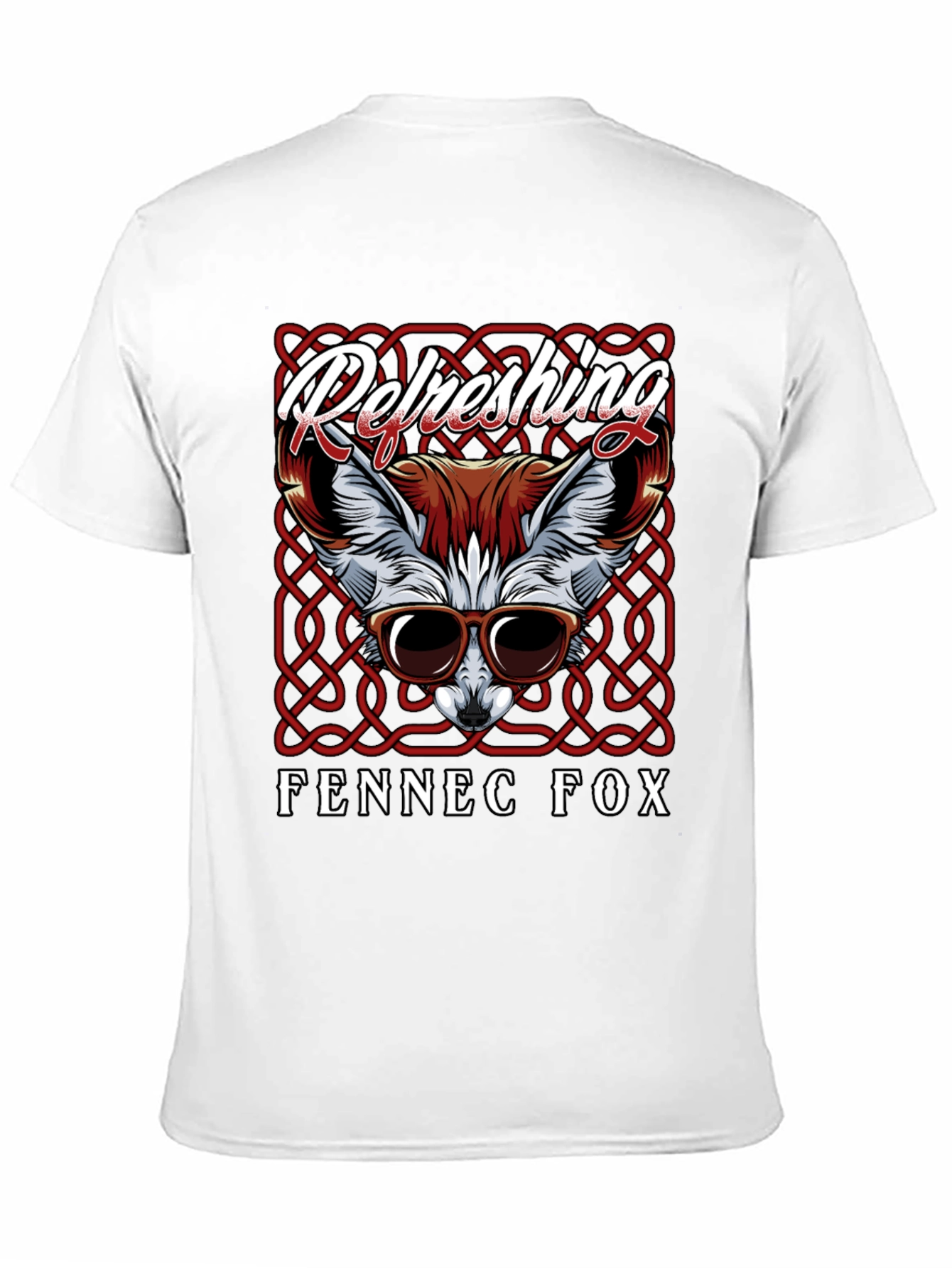 Refreshing Fennec Fox Graphic T-Shirt