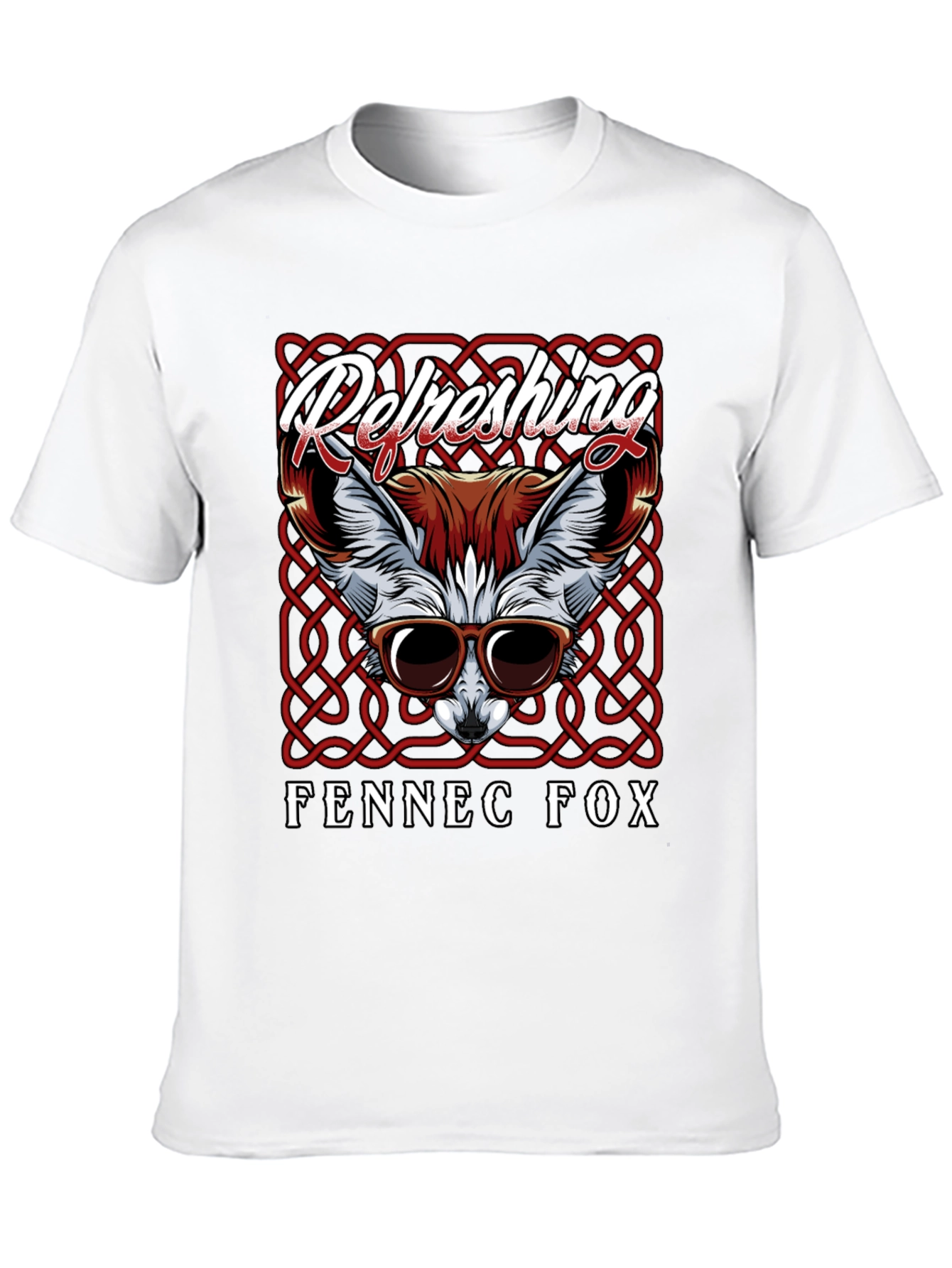 Refreshing Fennec Fox Graphic T-Shirt
