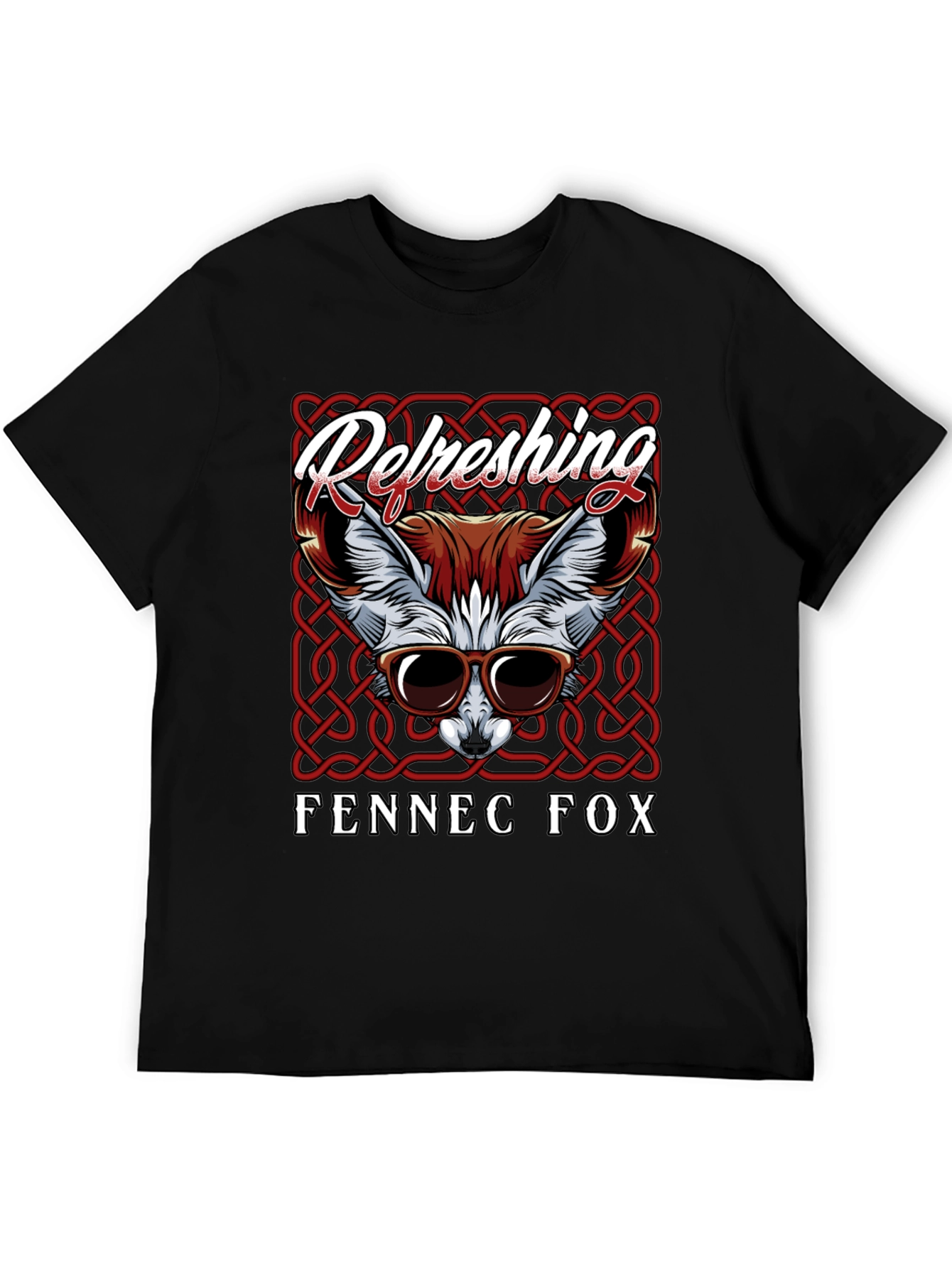 Refreshing Fennec Fox Graphic T-Shirt