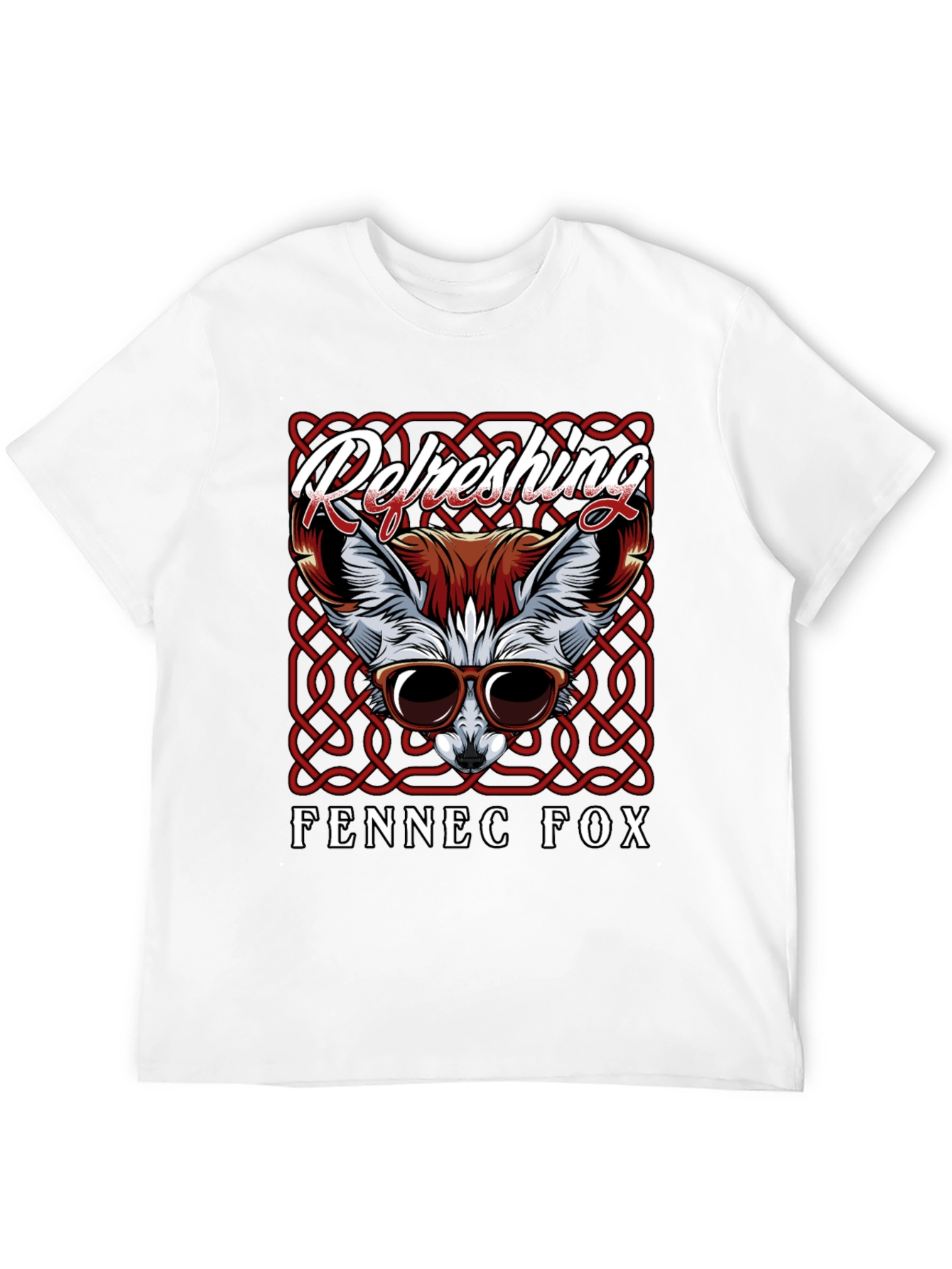 Refreshing Fennec Fox Graphic T-Shirt