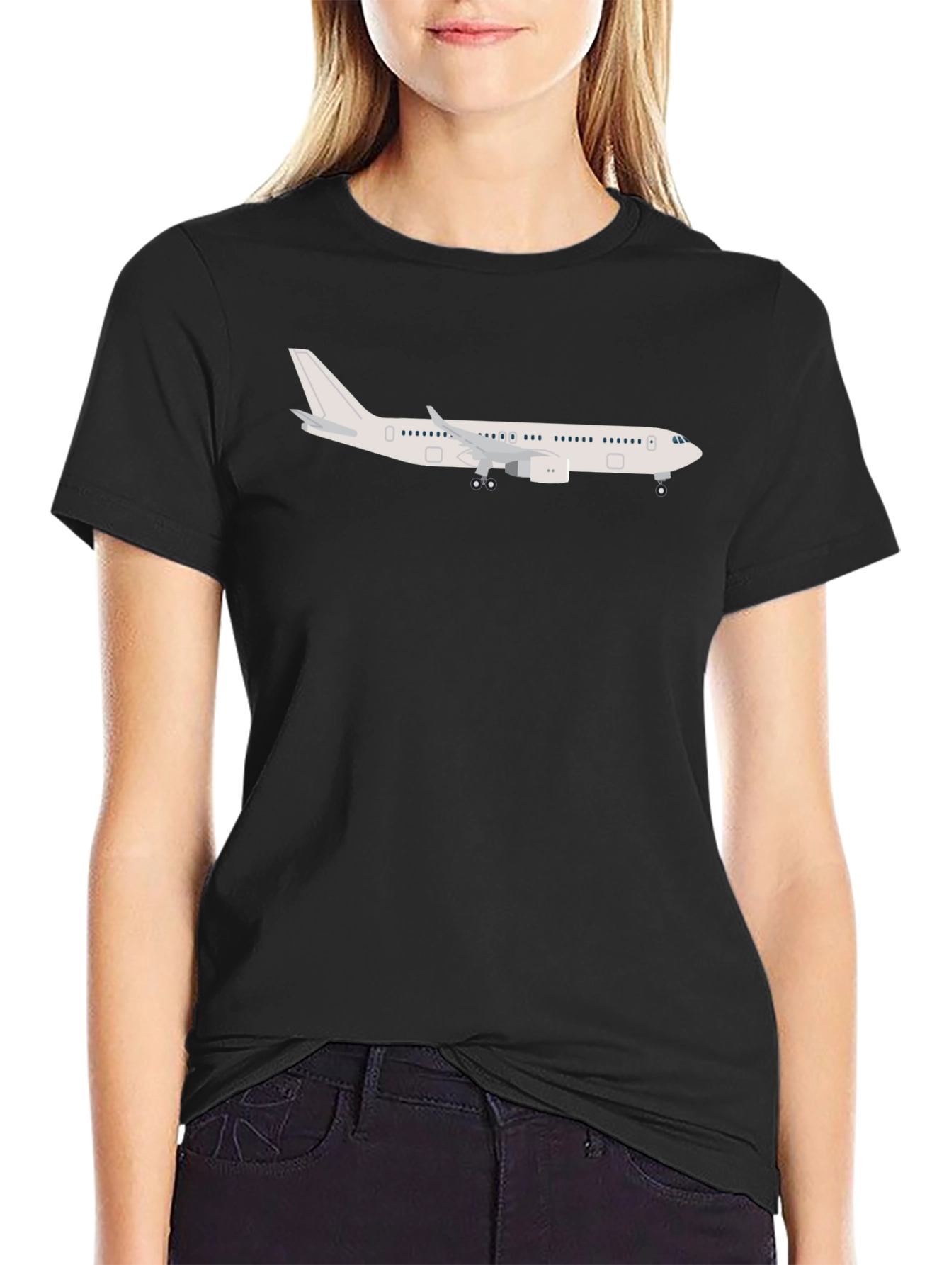 Airplane Graphic T-Shirt - Fly High in Style
