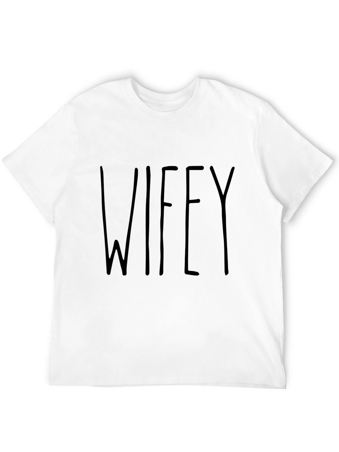 Wifey Black T-Shirt
