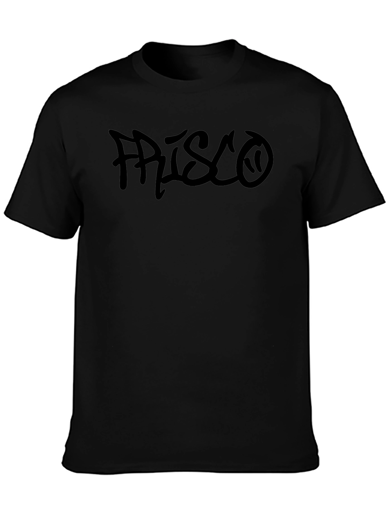 Frisco Black Graphic Tee - Urban Style