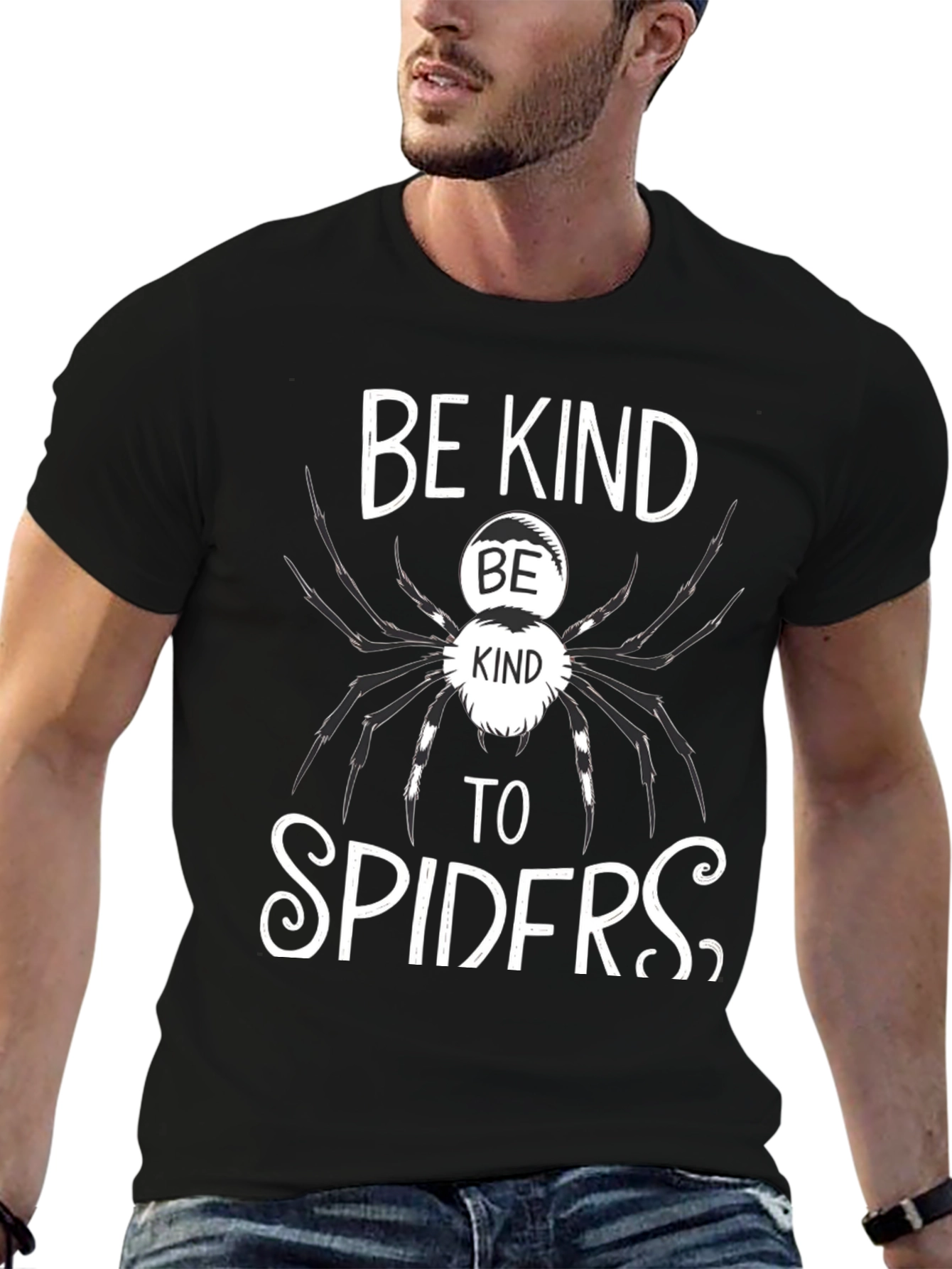 Be Kind To Spiders Graphic T-Shirt