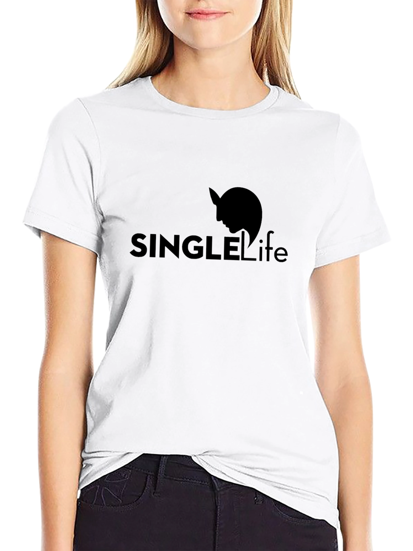 Single Life Black T-Shirt