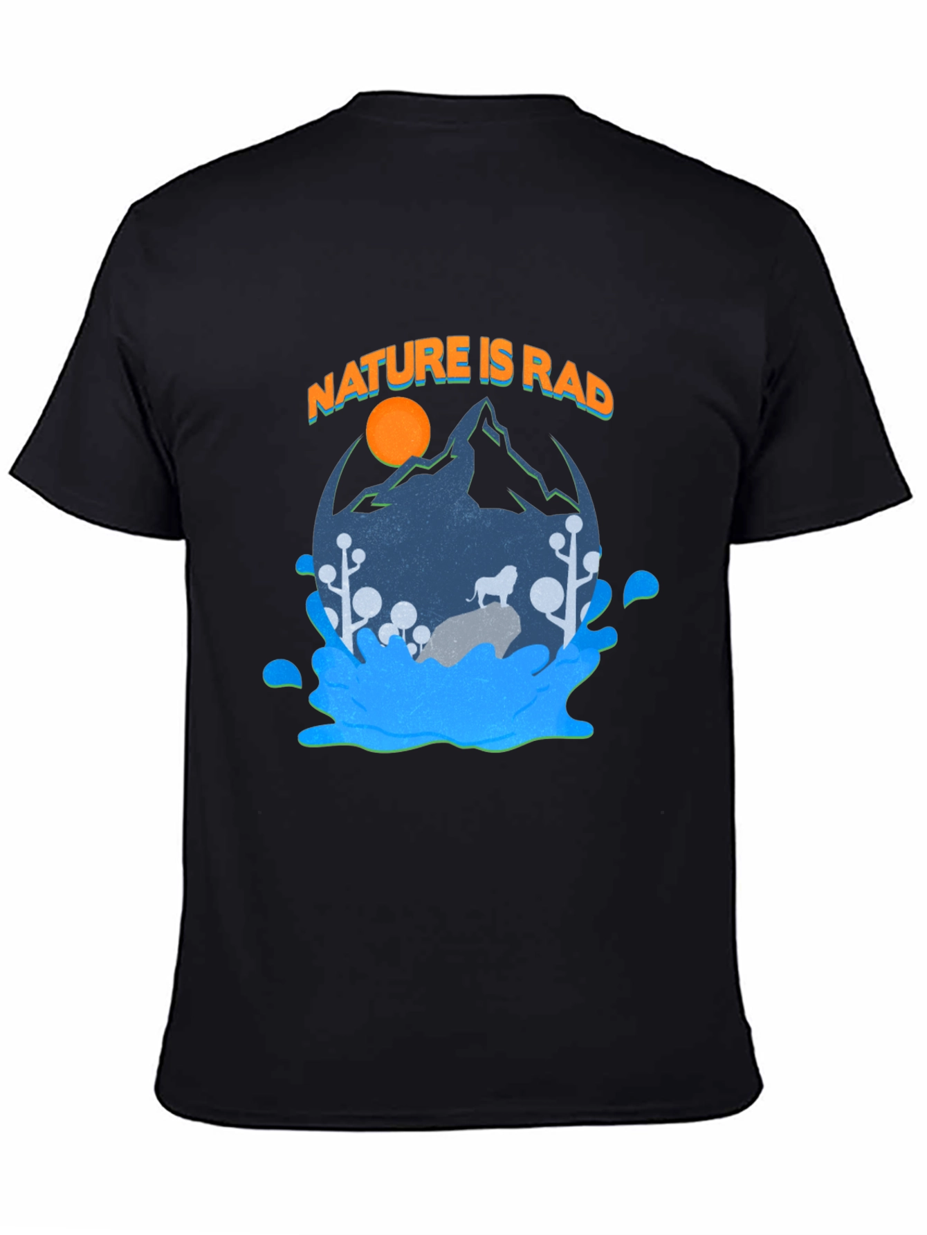 Nature is Rad T-Shirt - Adventure Awaits