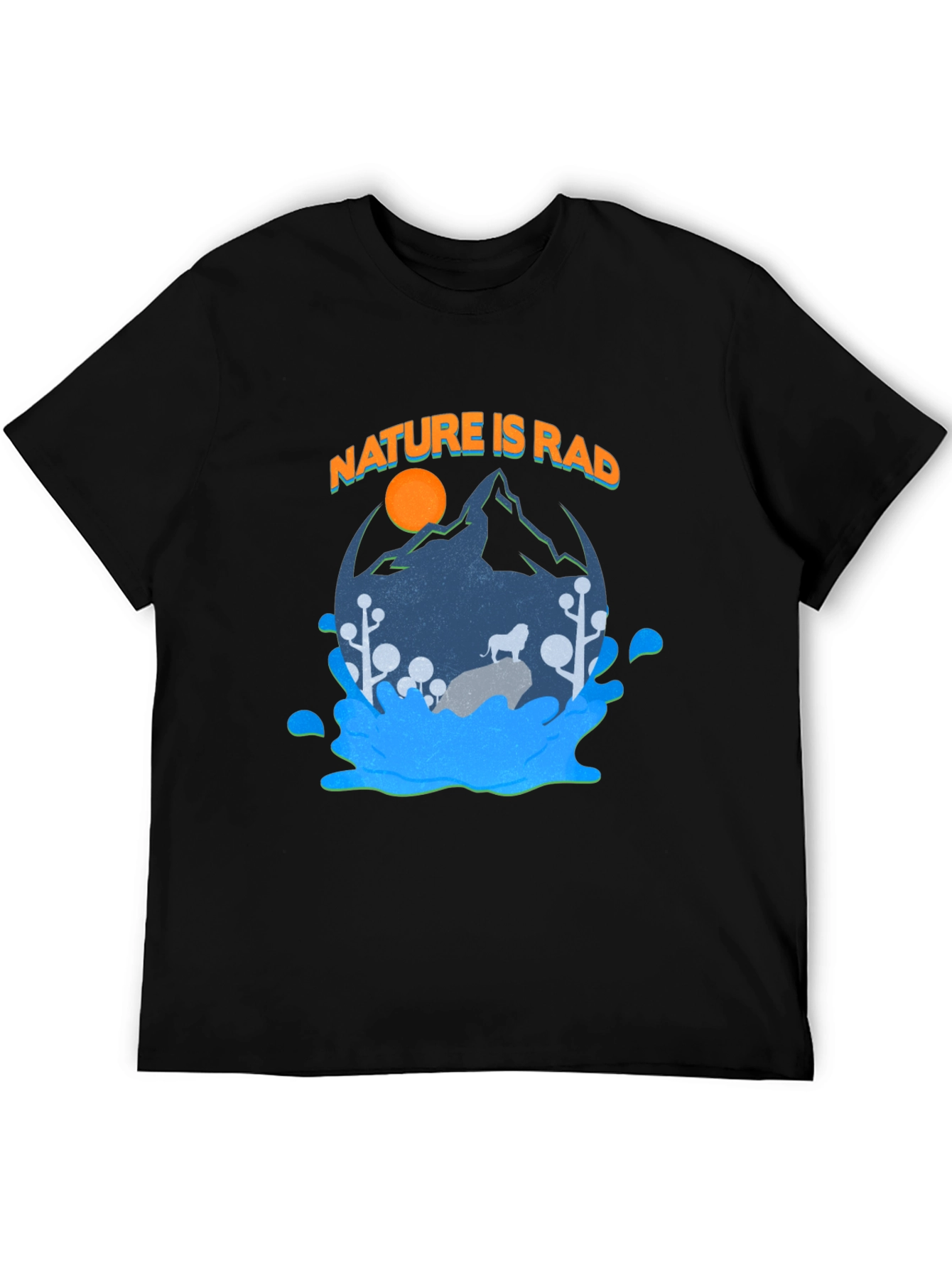 Nature is Rad T-Shirt - Adventure Awaits