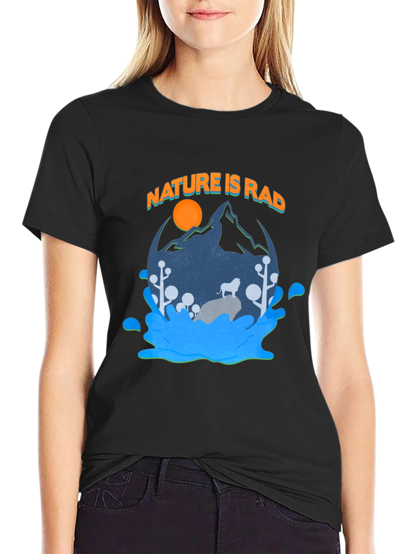 Nature is Rad T-Shirt - Adventure Awaits