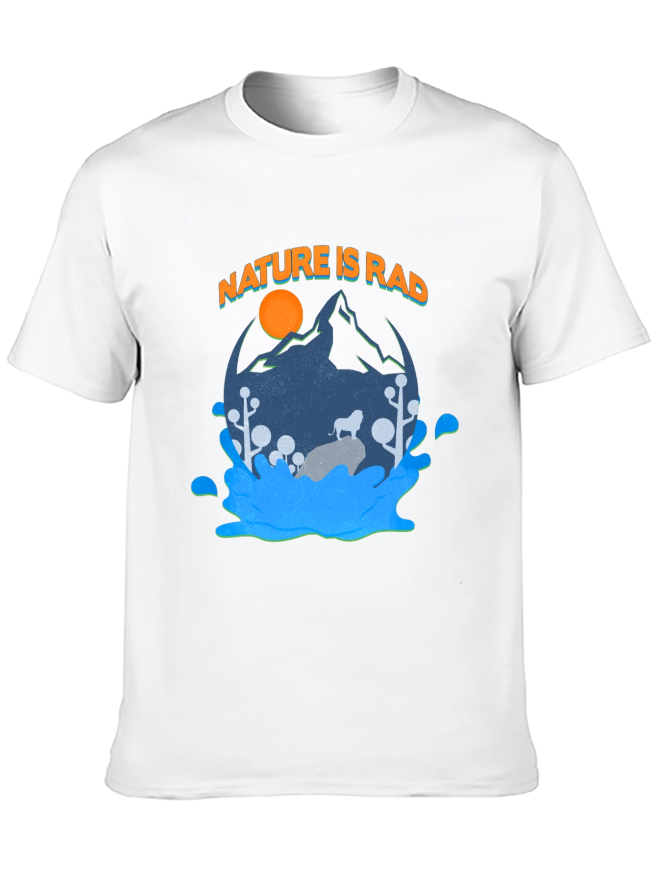Nature is Rad T-Shirt - Adventure Awaits