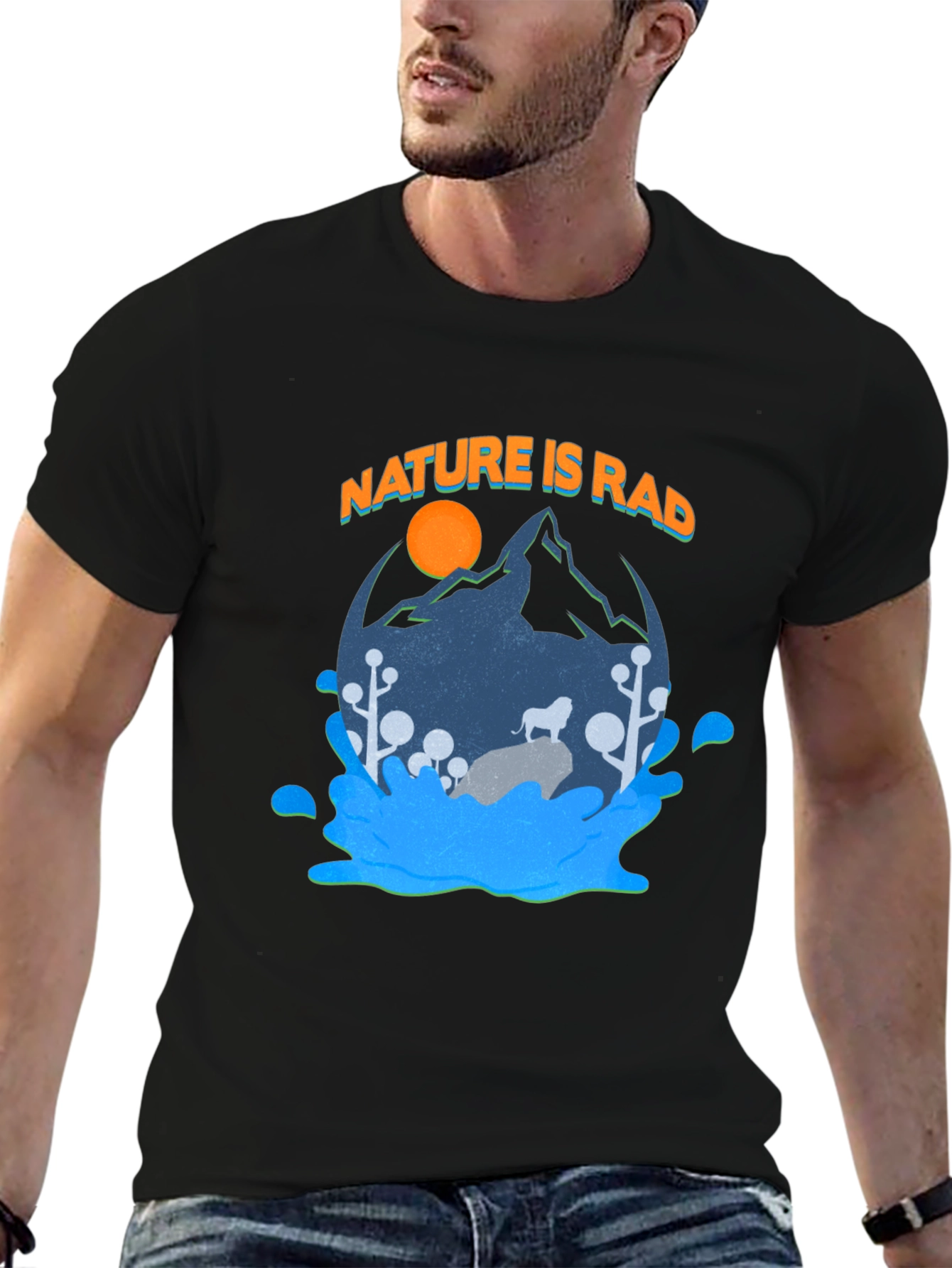 Nature is Rad T-Shirt - Adventure Awaits