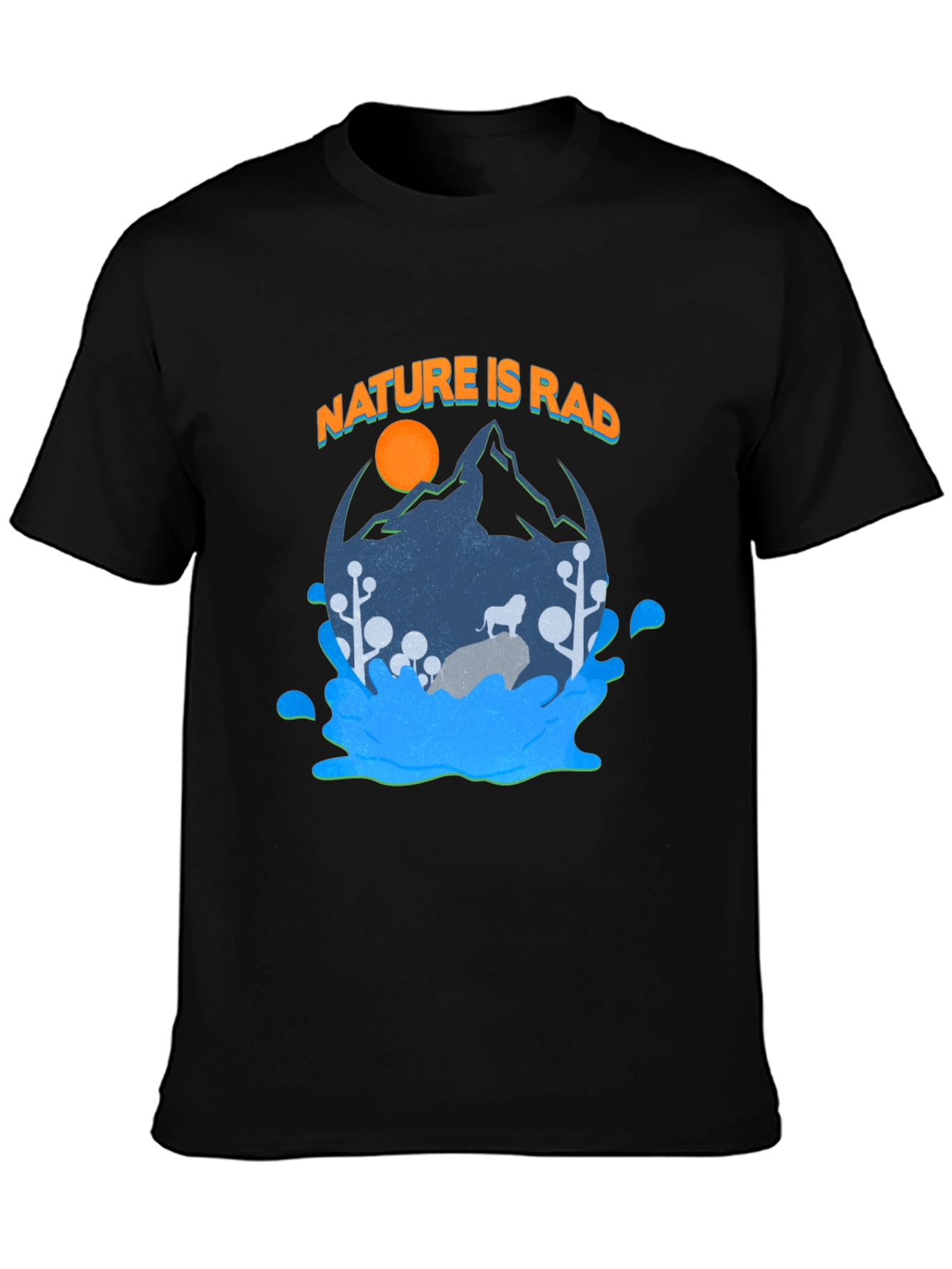 Nature is Rad T-Shirt - Adventure Awaits