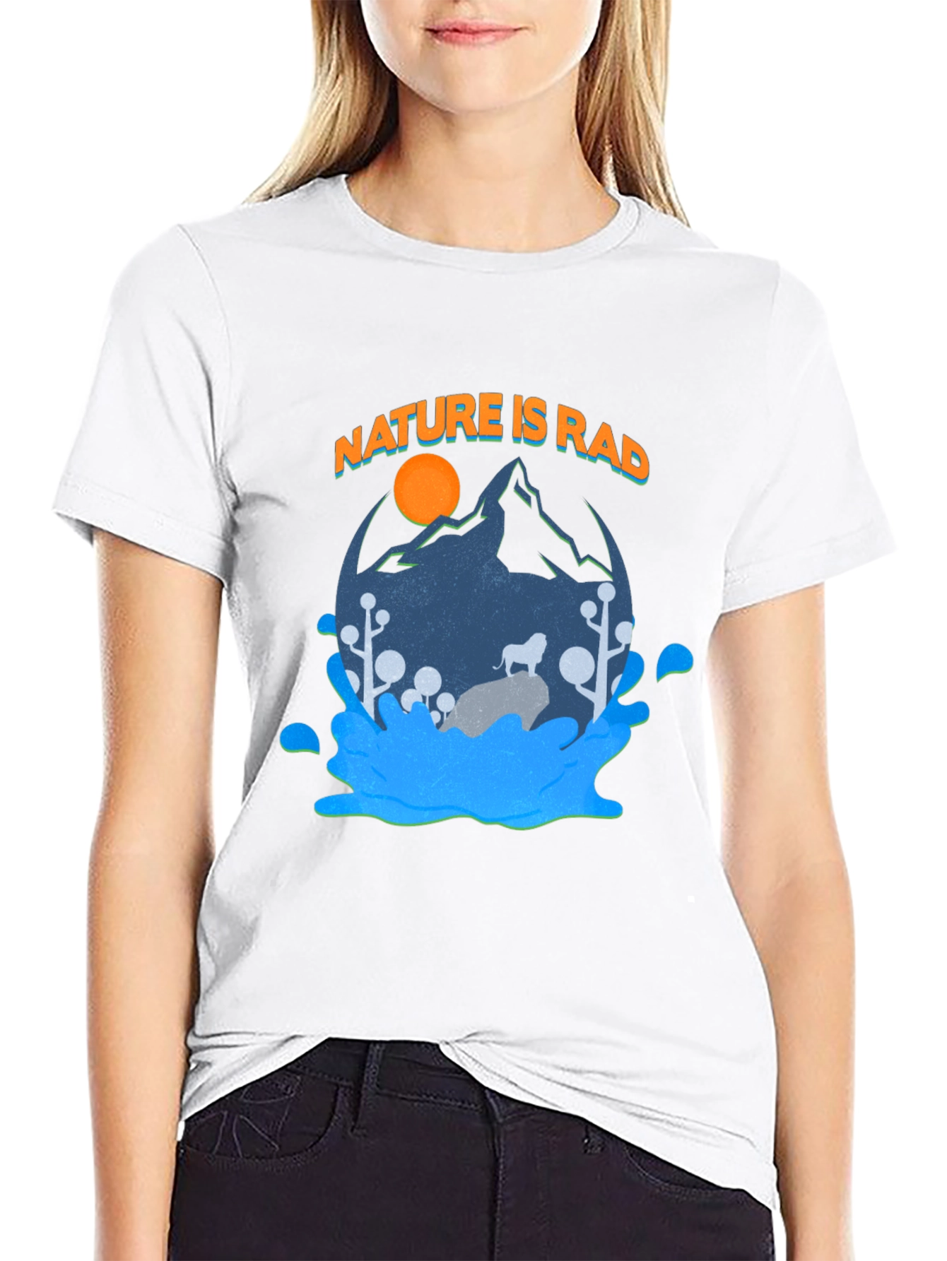 Nature is Rad T-Shirt - Adventure Awaits