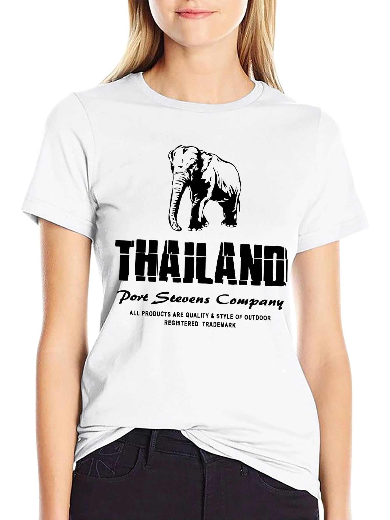 Thailand Elephant Graphic Tee - Port Stevens Company