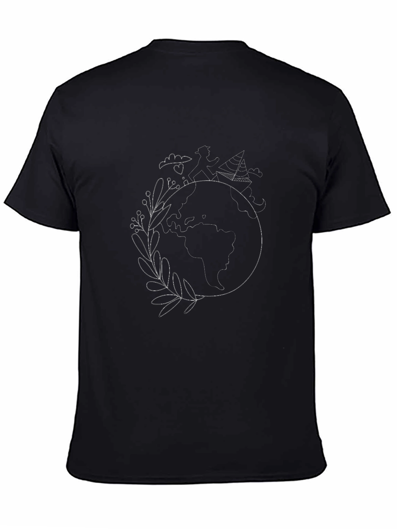Earth Graphic Tee - Travel Inspired Design