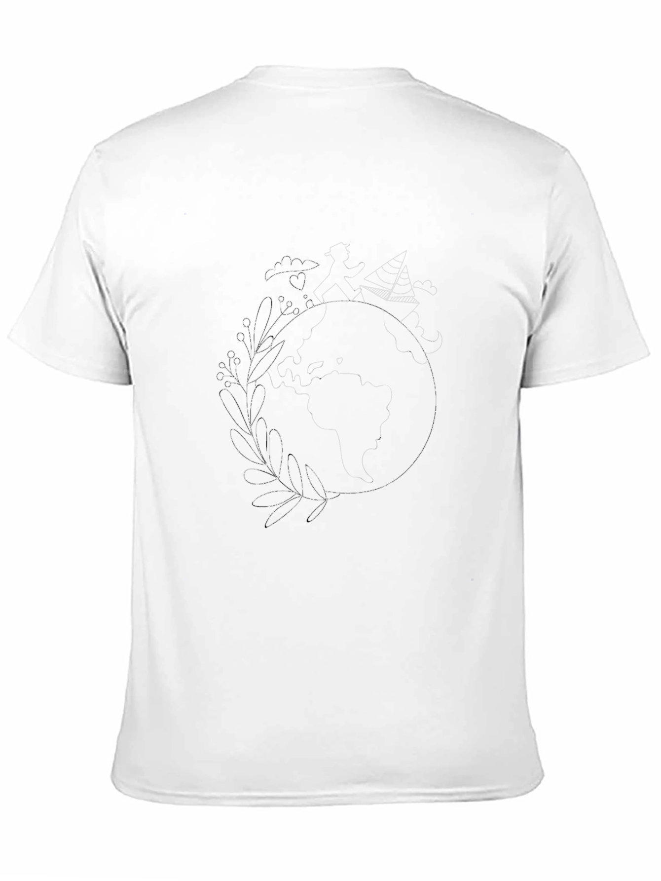 Earth Graphic Tee - Travel Inspired Design