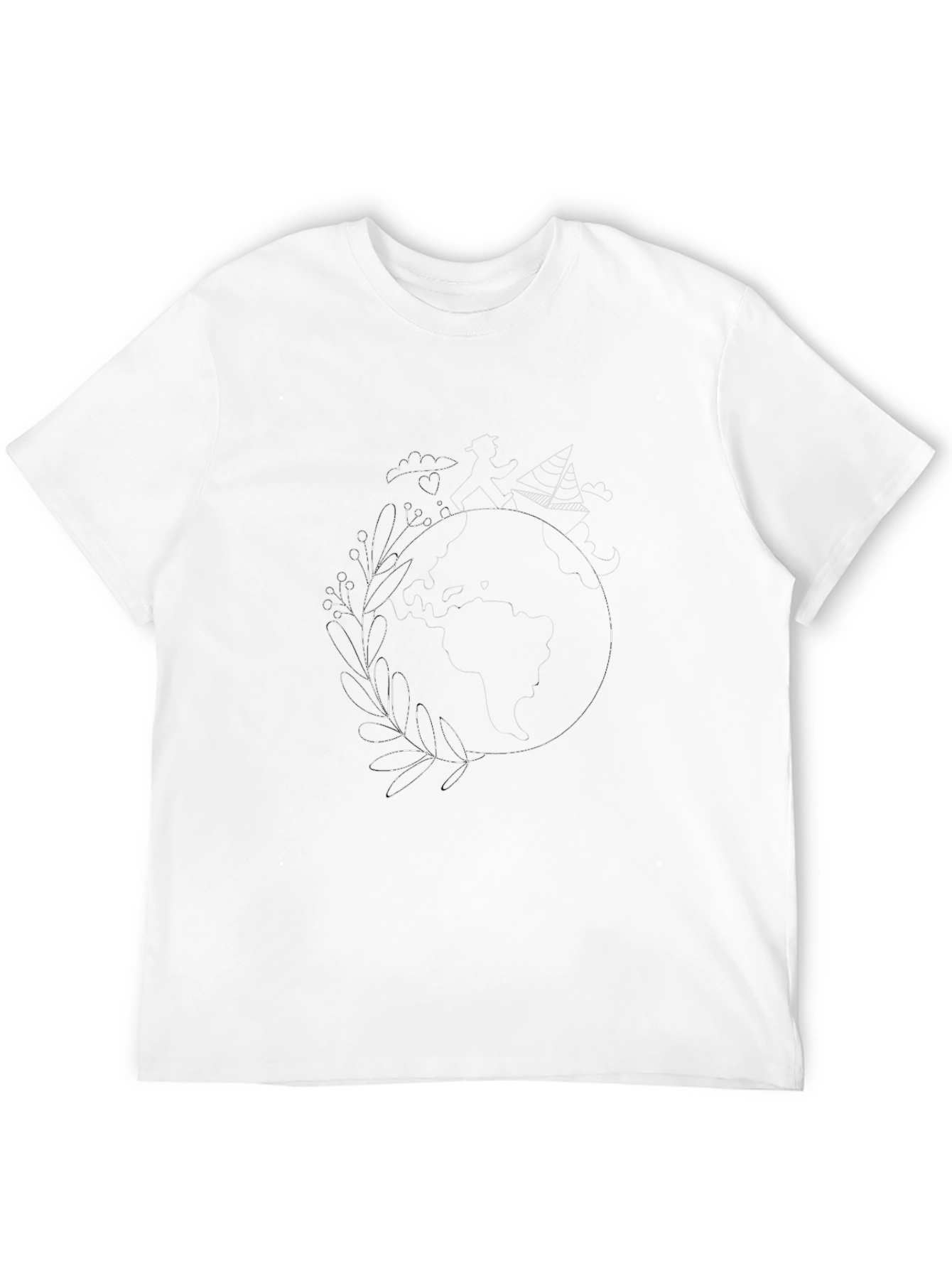 Earth Graphic Tee - Travel Inspired Design