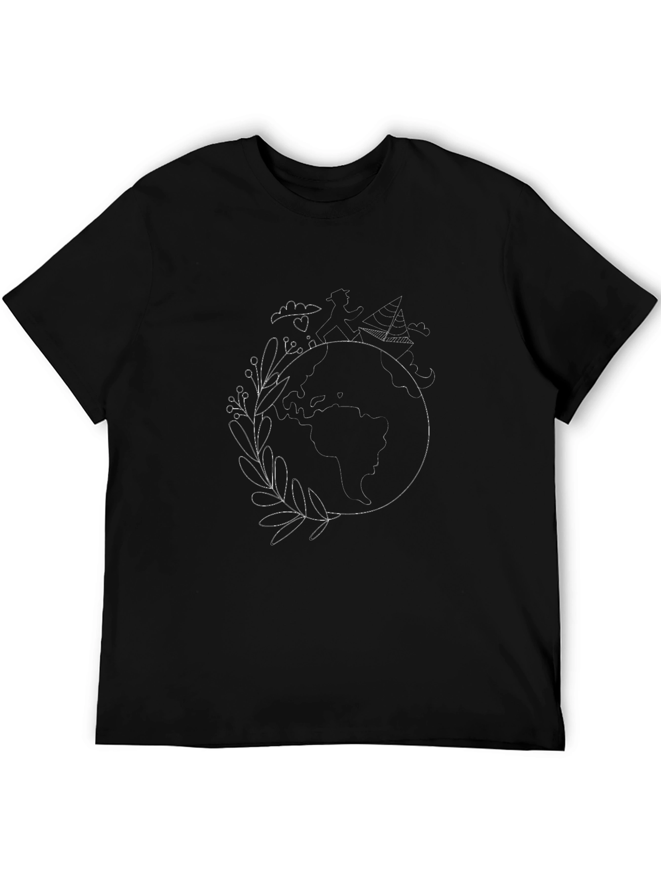 Earth Graphic Tee - Travel Inspired Design
