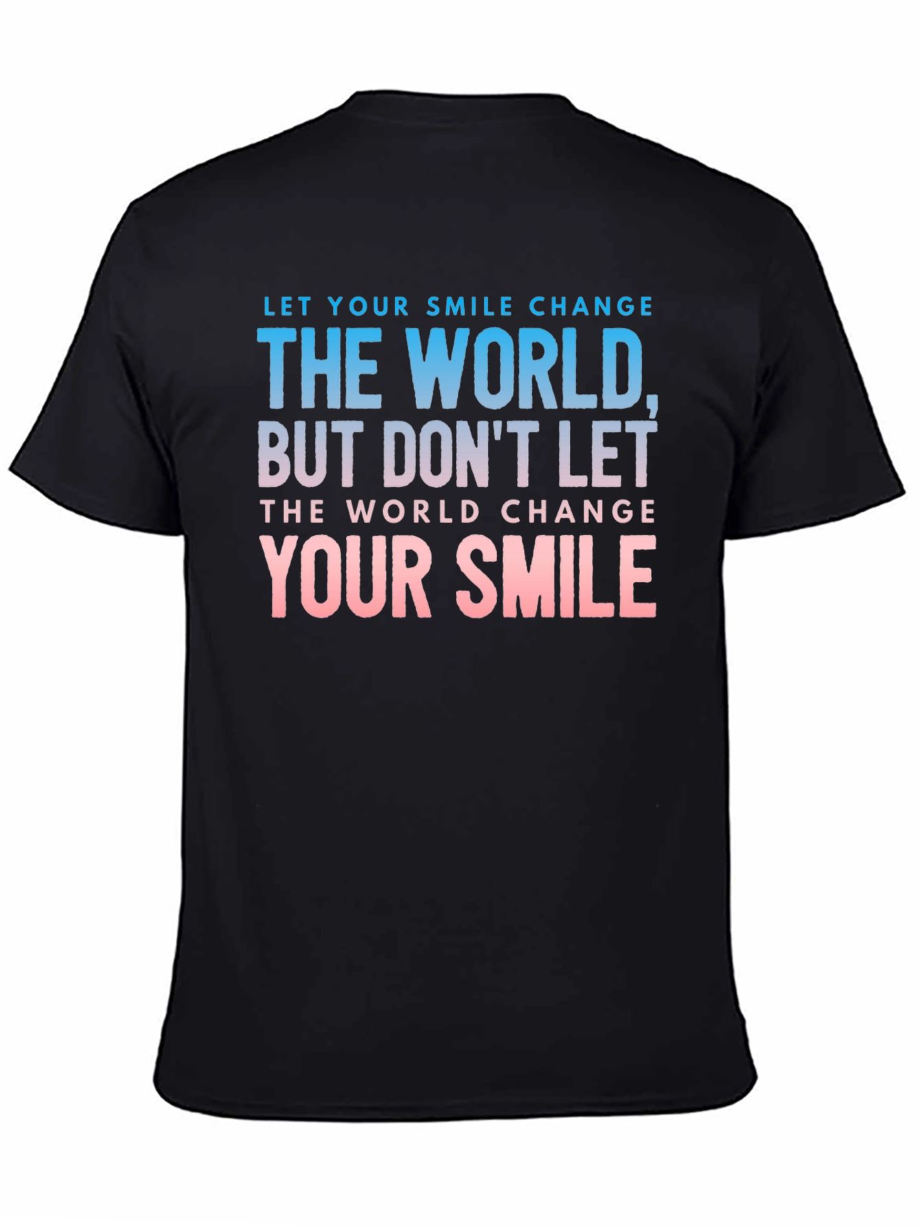 Smile Change The World Graphic T-Shirt