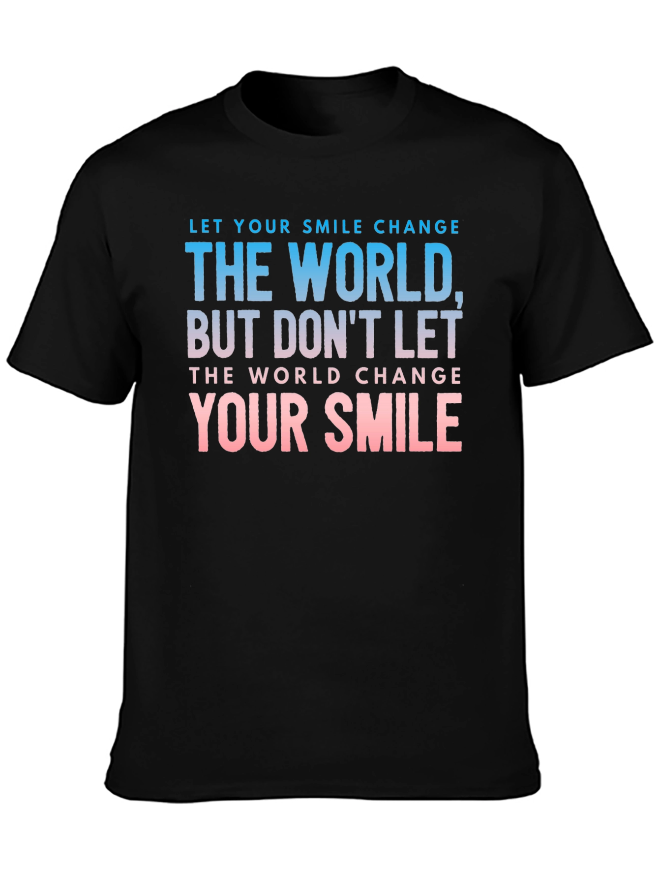 Smile Change The World Graphic T-Shirt