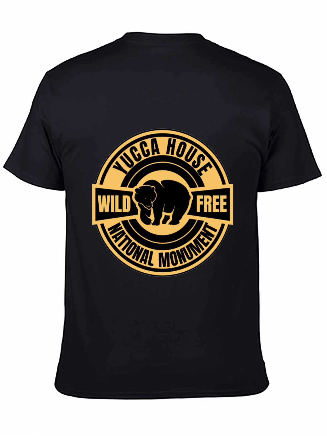Yucca House National Monument Wild & Free Bear T-Shirt