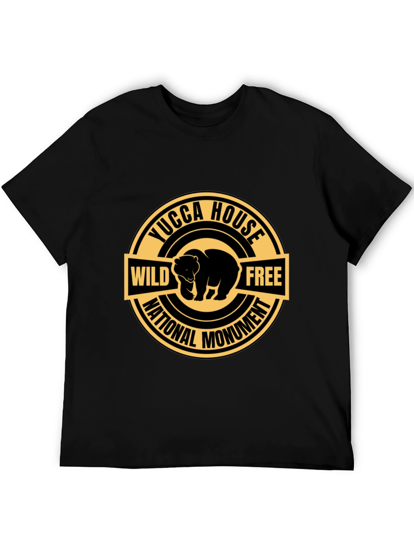 Yucca House National Monument Wild & Free Bear T-Shirt