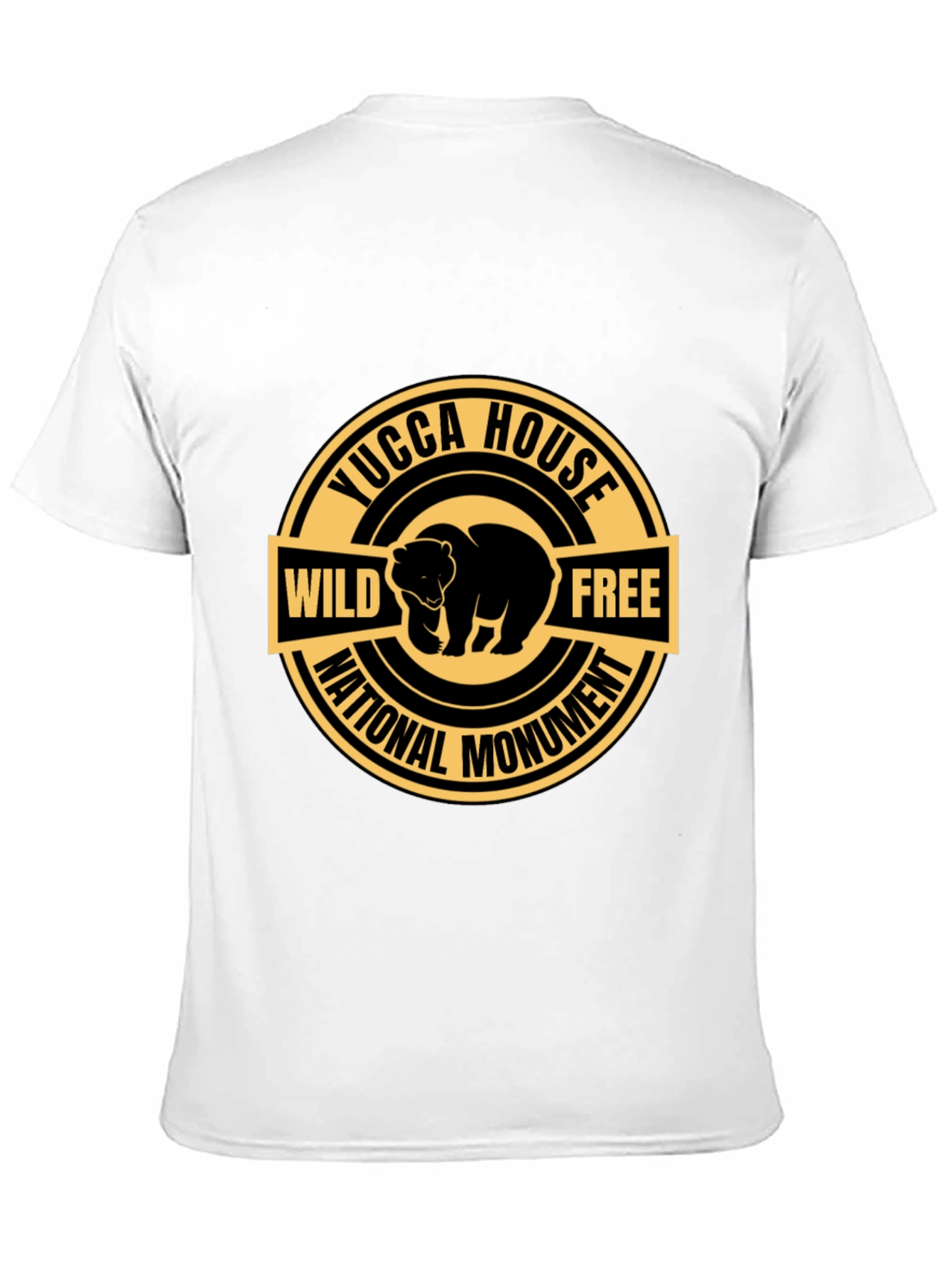 Yucca House National Monument Wild & Free Bear T-Shirt