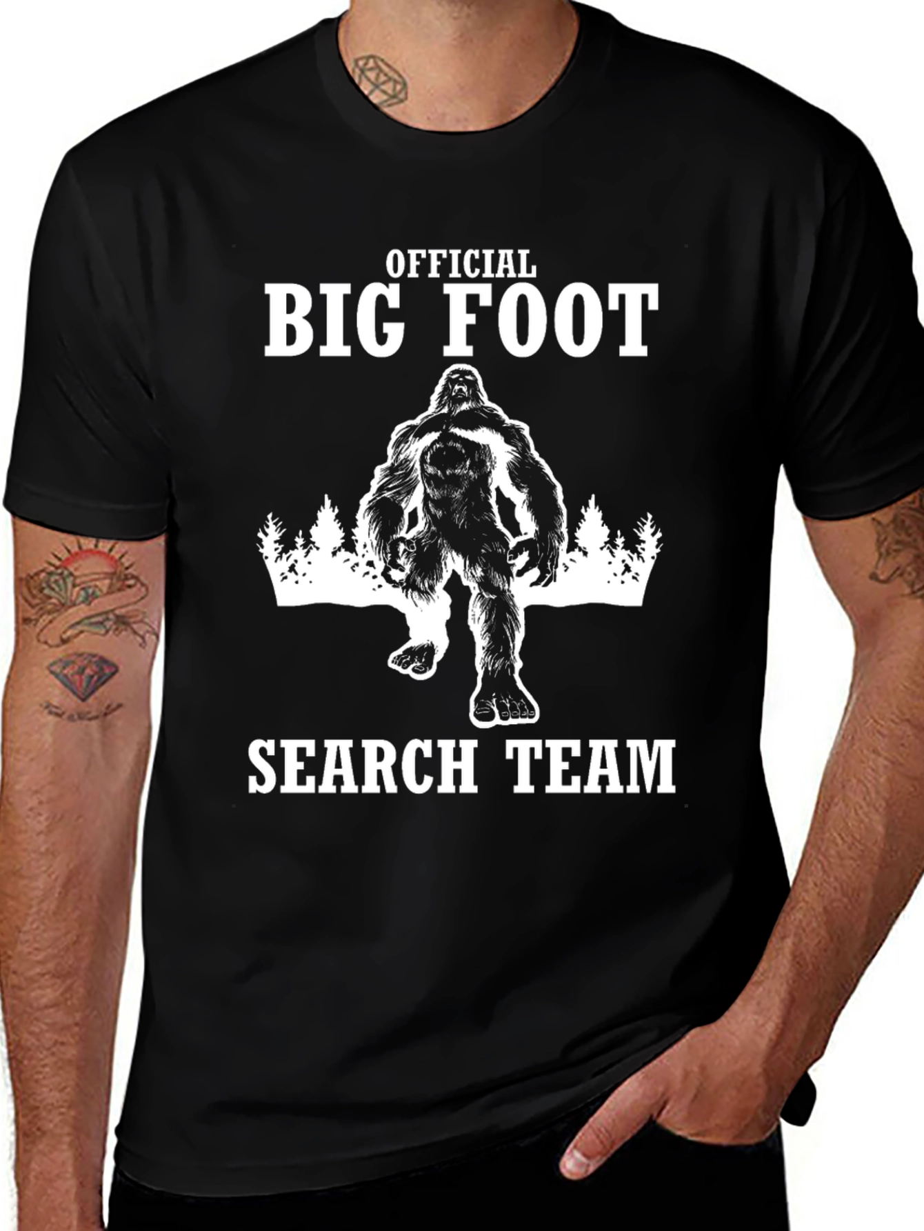 Official Bigfoot Search Team T-Shirt