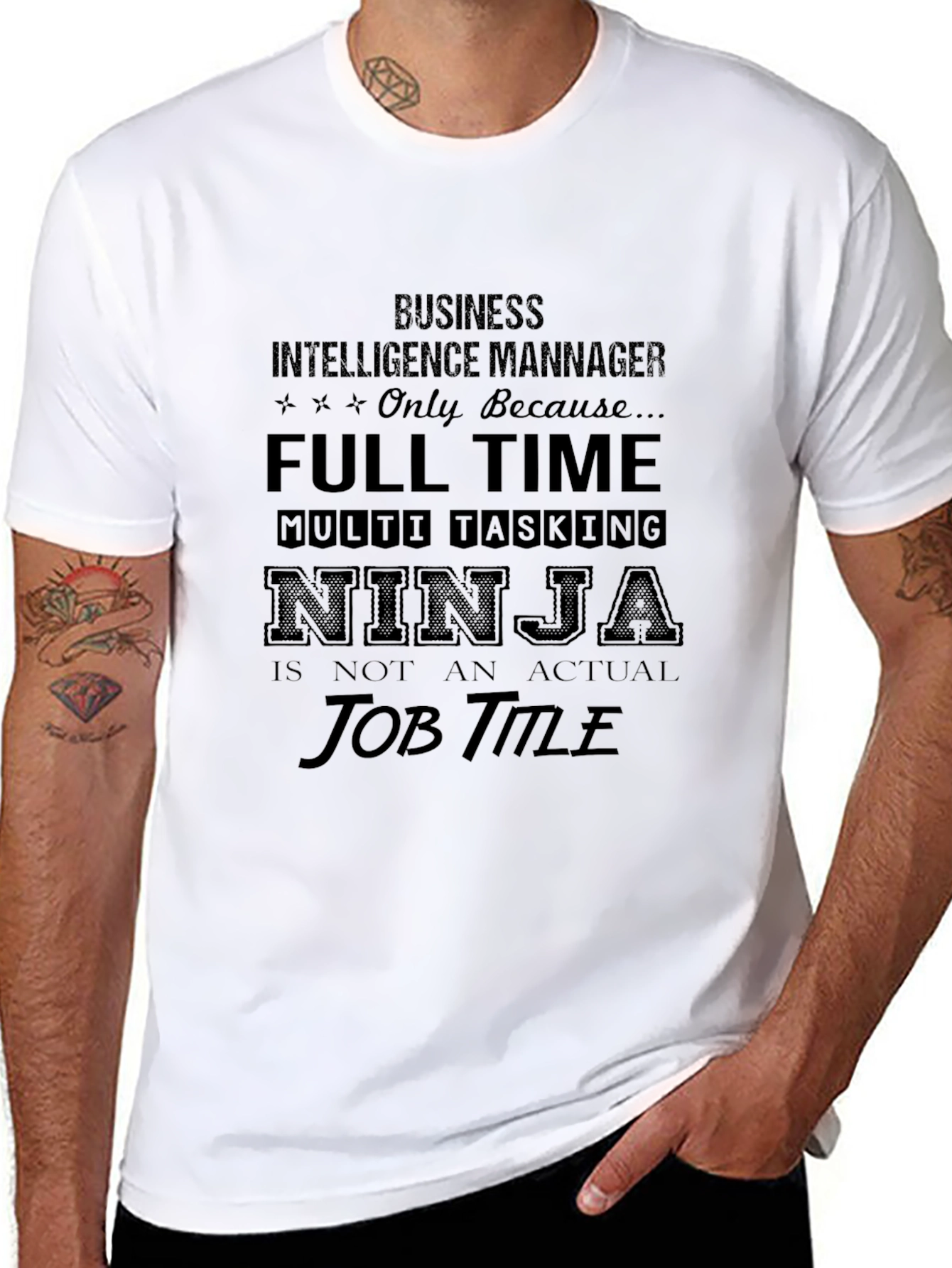 Business Intelligence Ninja T-Shirt