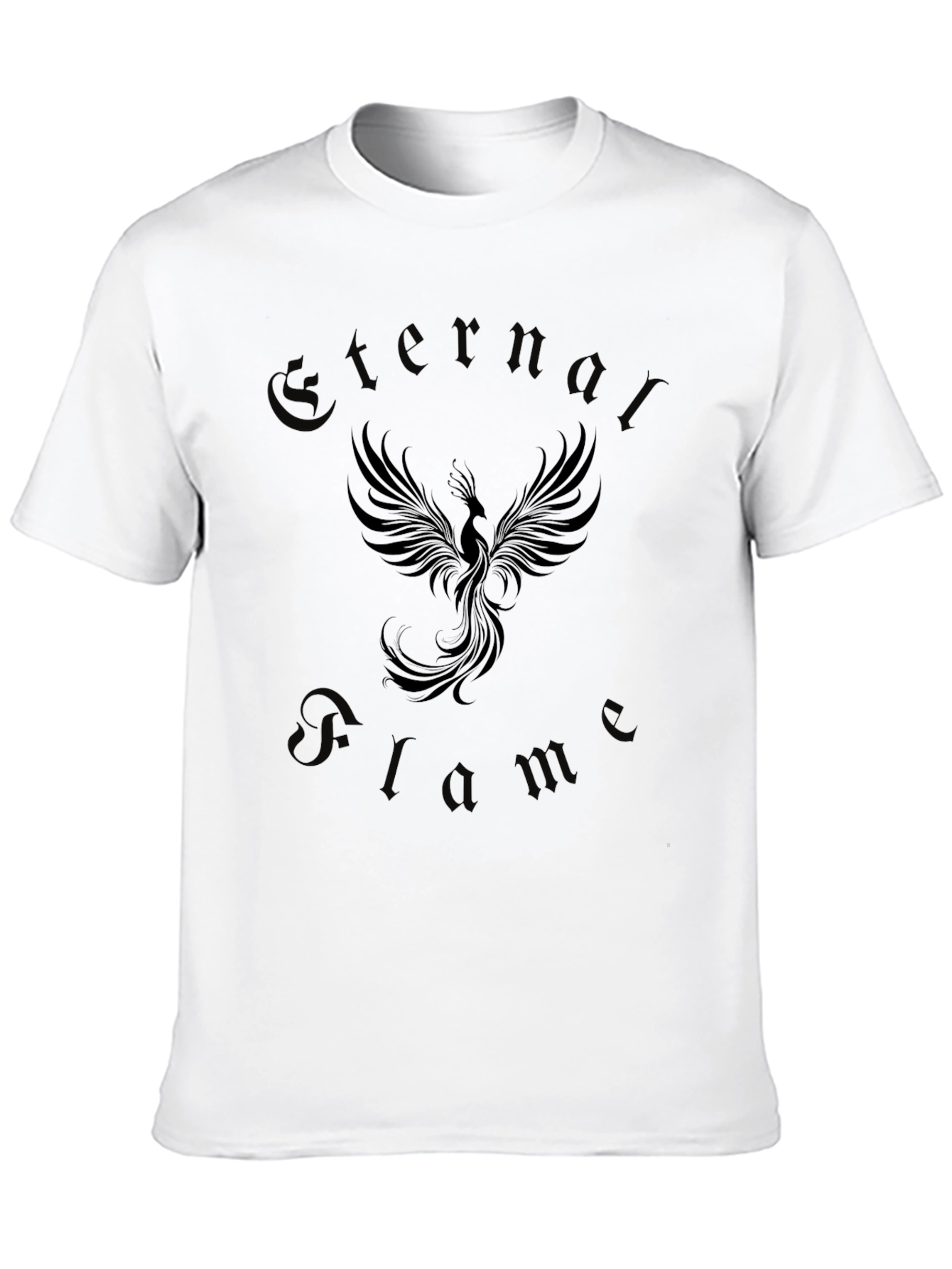 Eternal Flame Phoenix Graphic T-Shirt