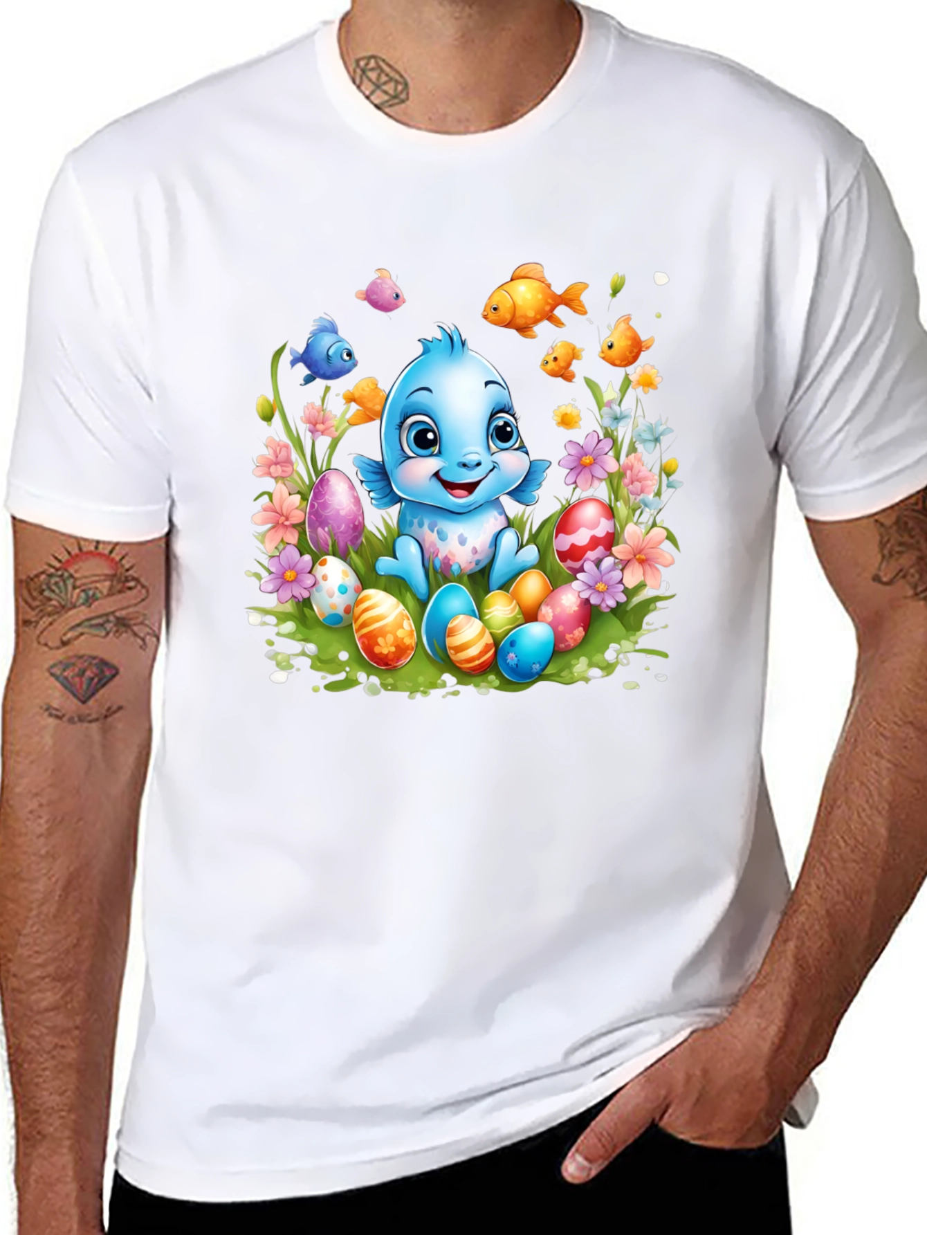 Easter Fish Chick T-Shirt