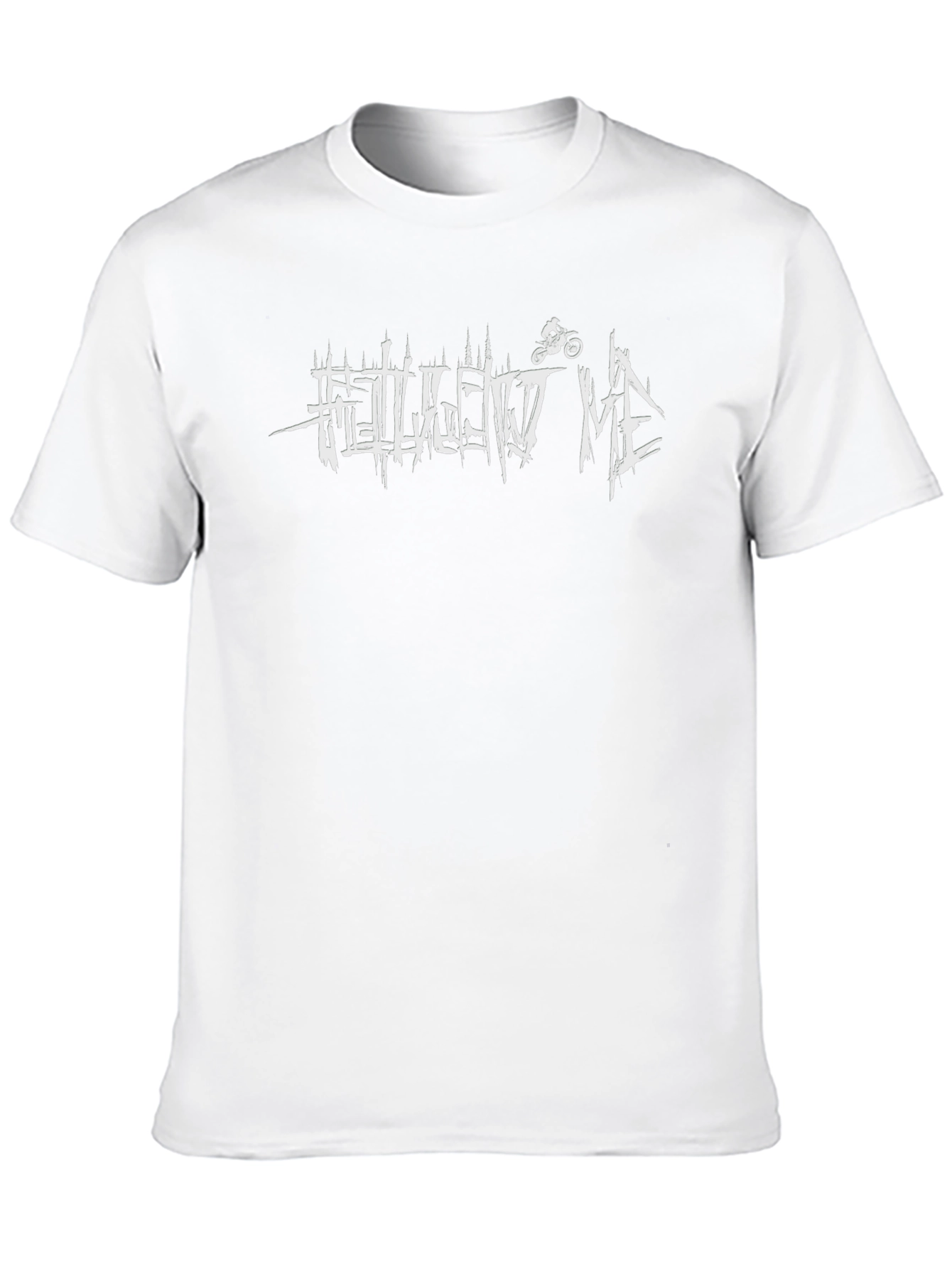 Follow Me Dirt Bike Black Graphic T-Shirt