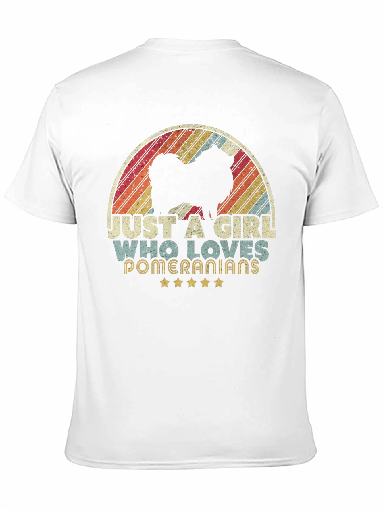 Pomeranian Lover Womens T-Shirt